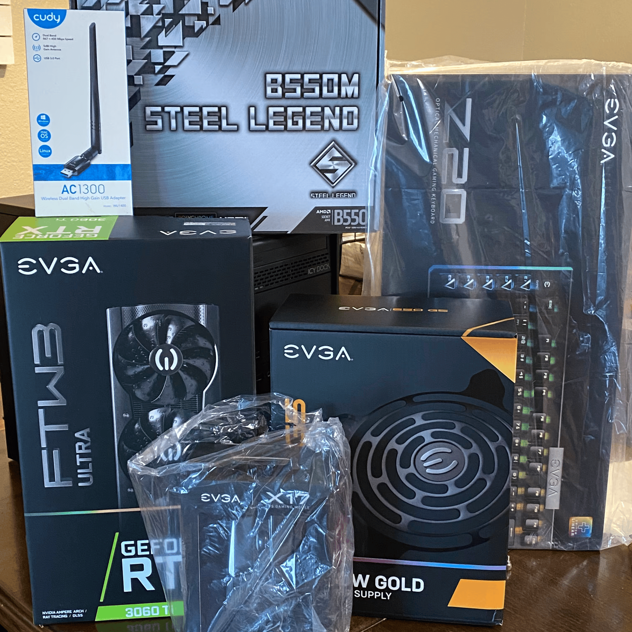 Ryzen 7 5800x & RTX 3060ti - Custom CoolerMaster Sleeper Build