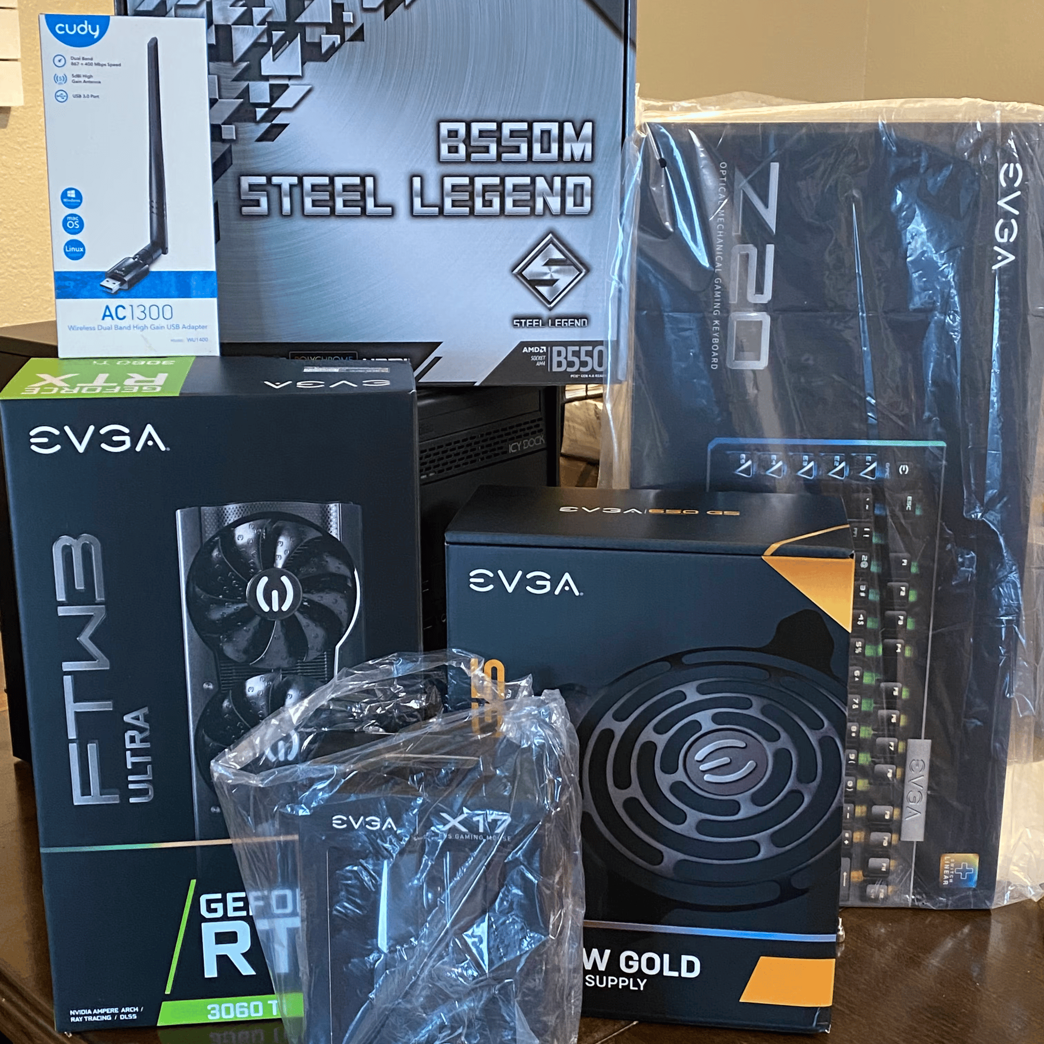 Ryzen 7 5800x & RTX 3060ti - Custom CoolerMaster Sleeper Build