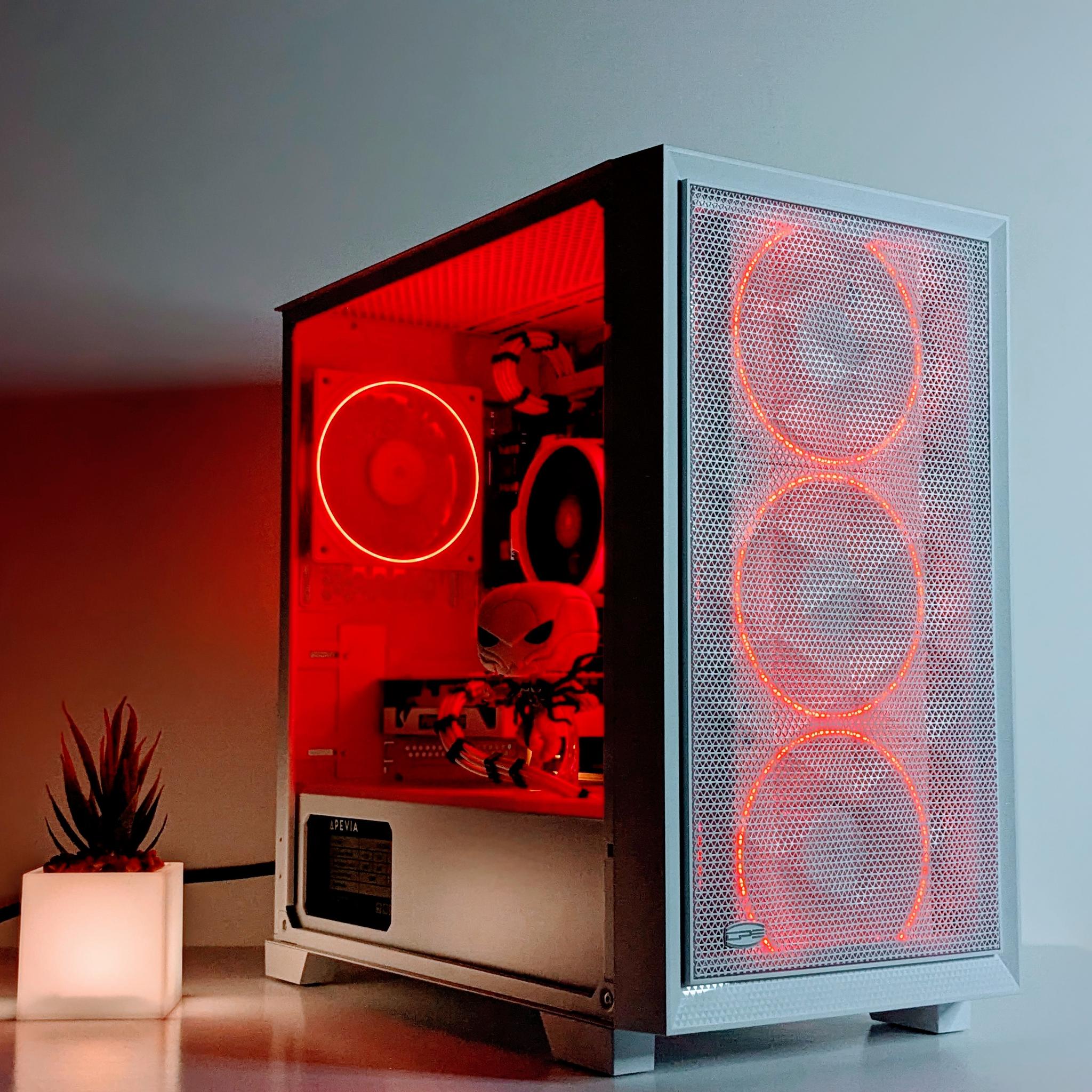 ⚪️⚫️🗯️“P0iSoN” (S:1/E:2)| Ryzen 5@4.3GHz| 6500XT 16GB DDR4(ARGB)| 1TB NVMe PCIE| Windows 11 Pro