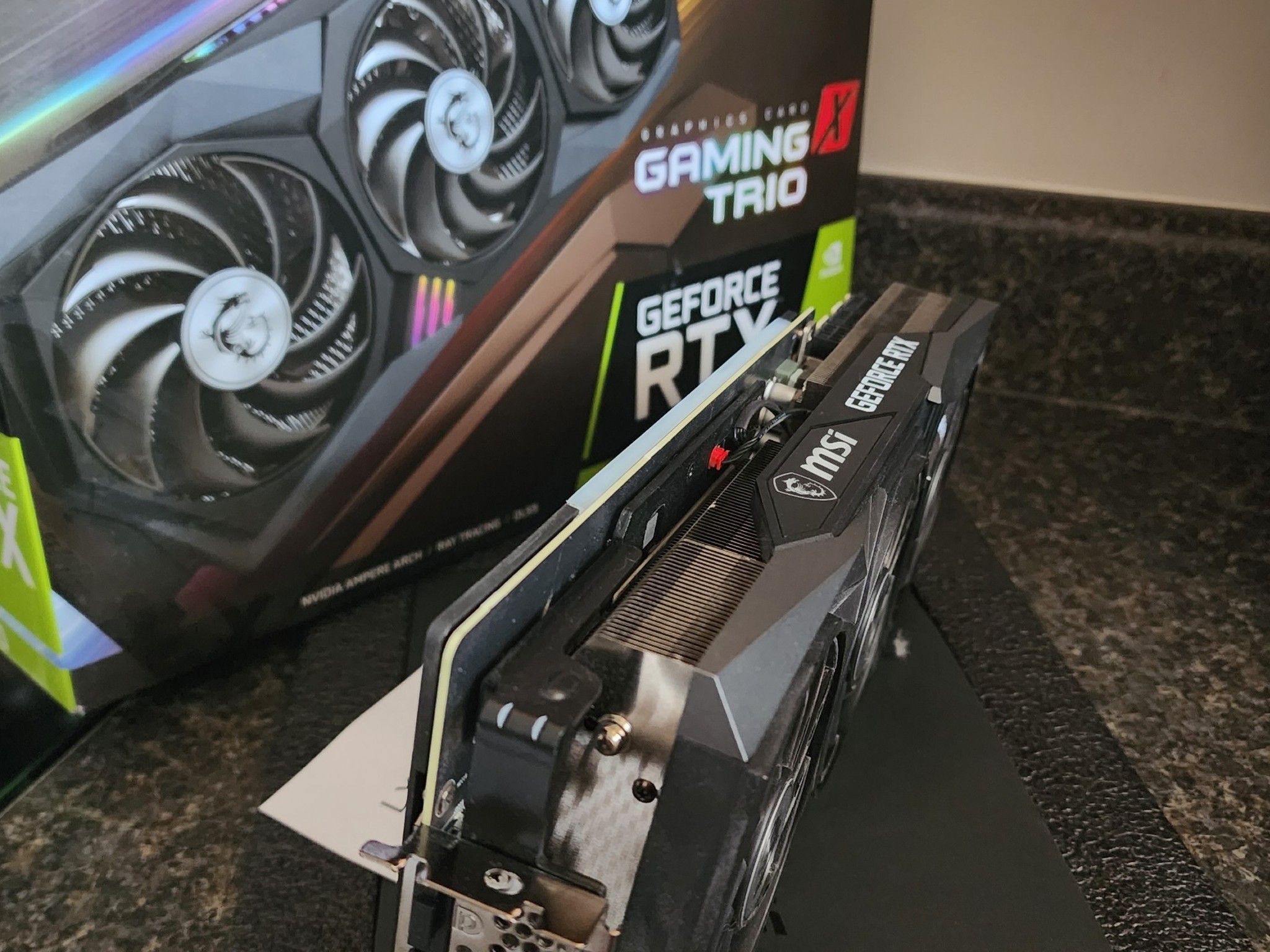 Mint MSI GeForce RTX 3080 10 GB GAMING X TRIO