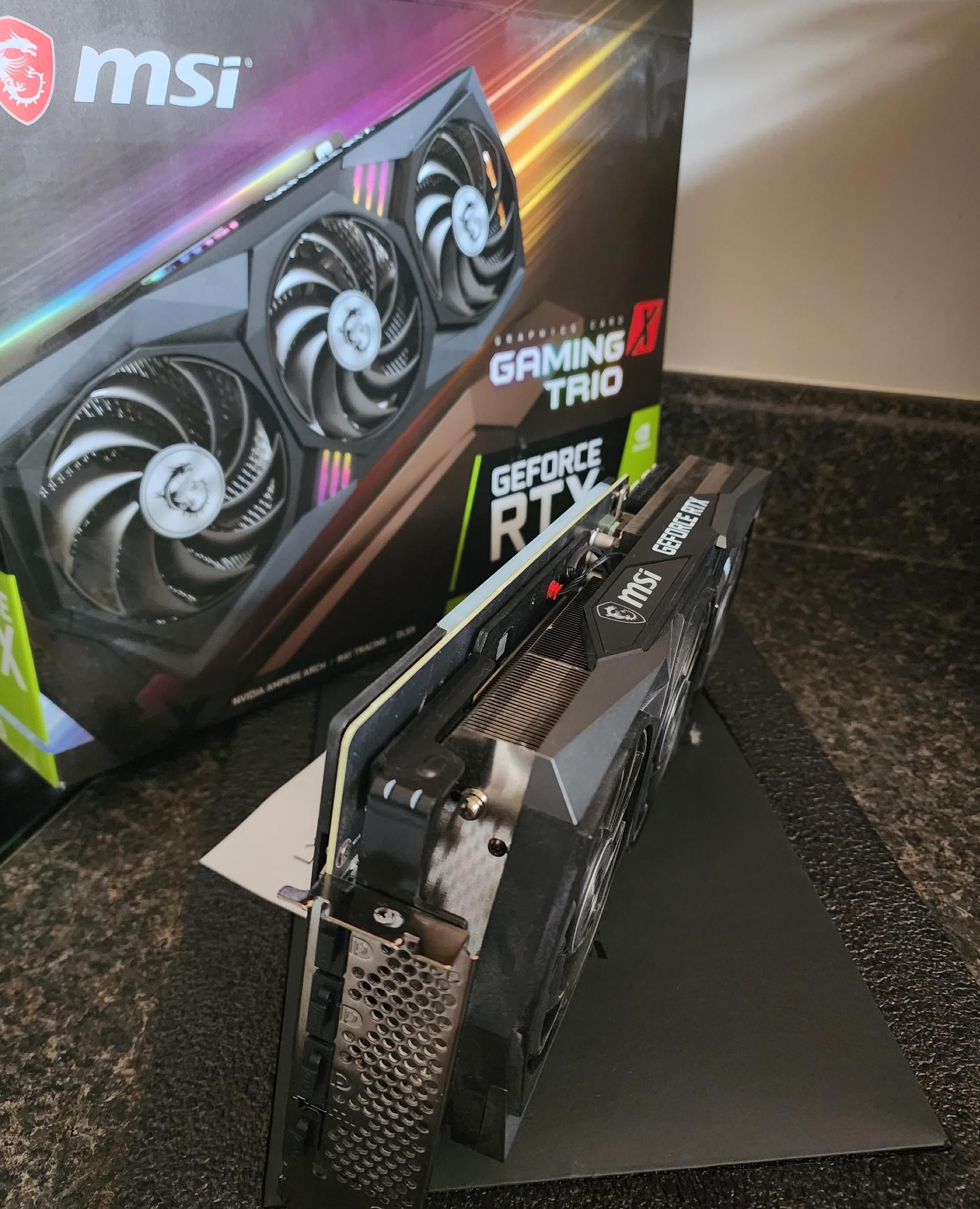 Mint MSI GeForce RTX 3080 10 GB GAMING X TRIO