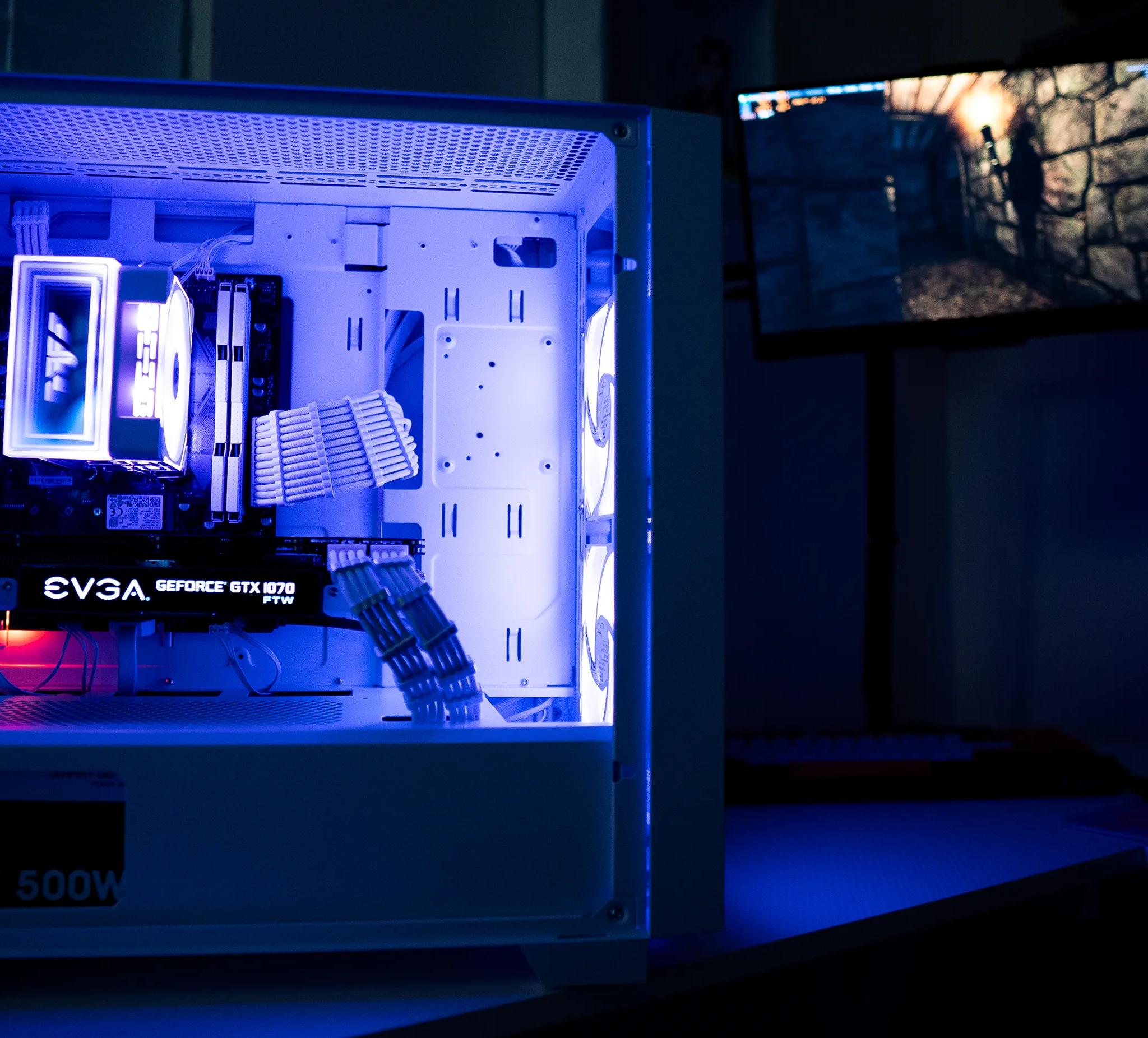 ❄️🌨 | GTX 1070 8GB FTW | RYZEN 5 3500X | 16GB DDR4 RAM | 256GB NVME + 2TB HDD | Arctic Freeze 2.0