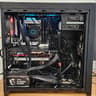 Black Corsair PC Case w/ 4 Fans