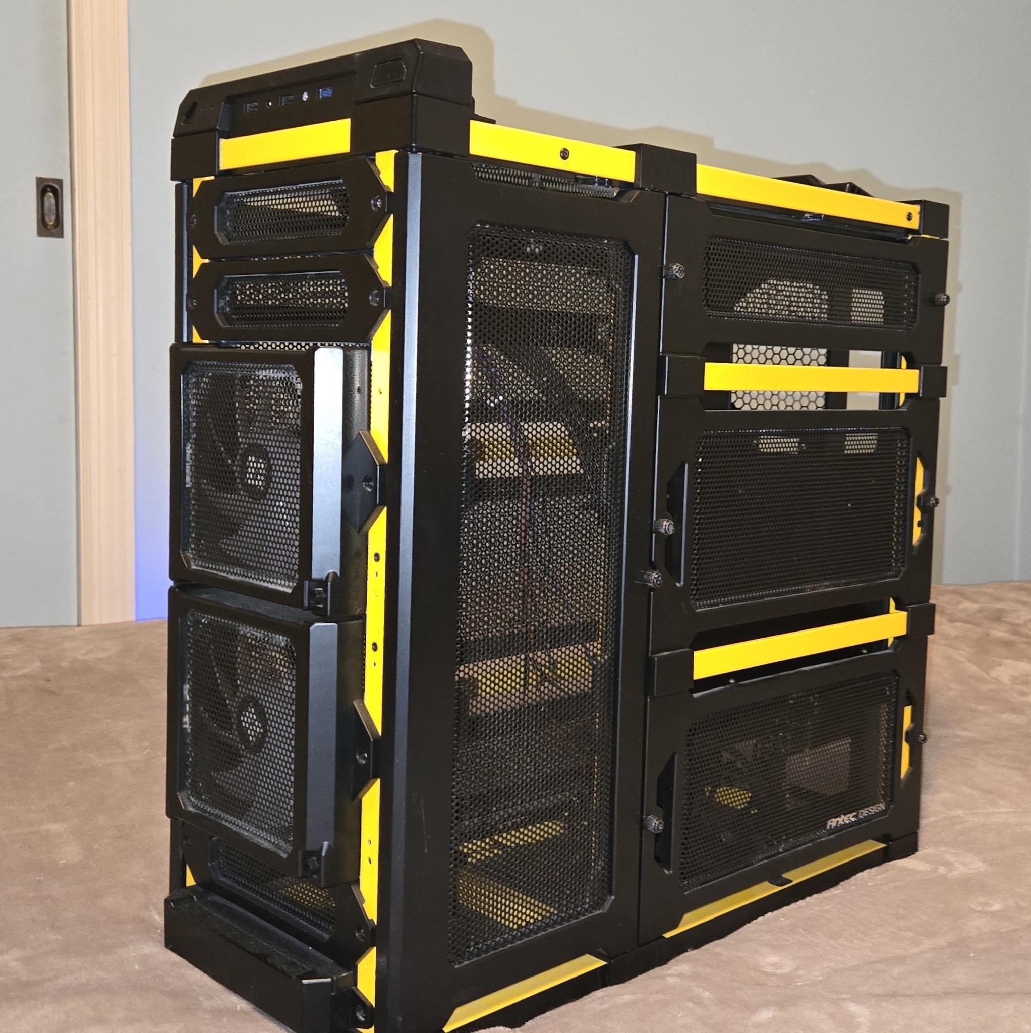 Antec LanBoy Air Yellow w Extras