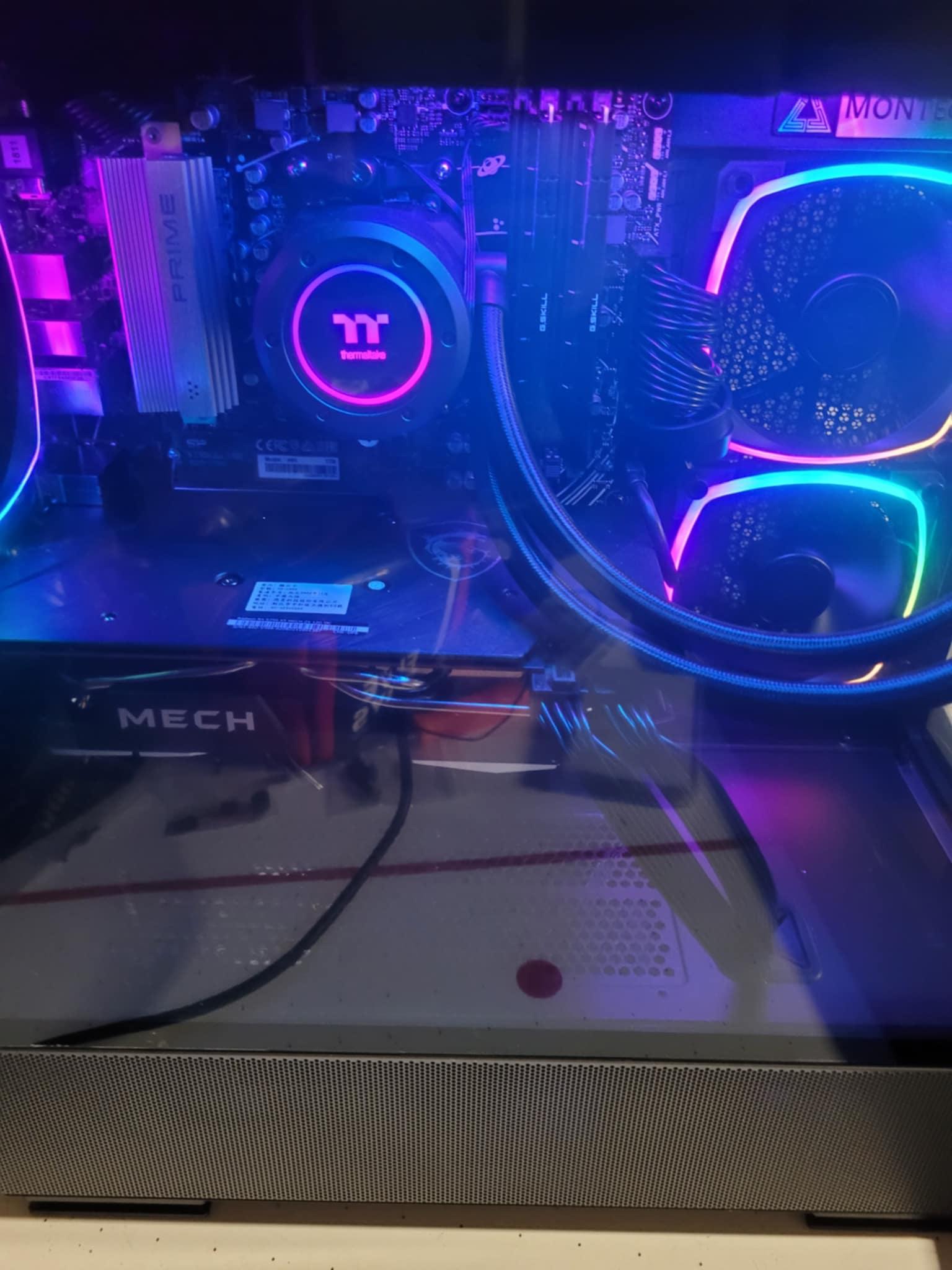 Custon BUild Gaming PC. AMD Ryzen 5 7600x, 32gb of ddr5, and 2-1tb nvmes
