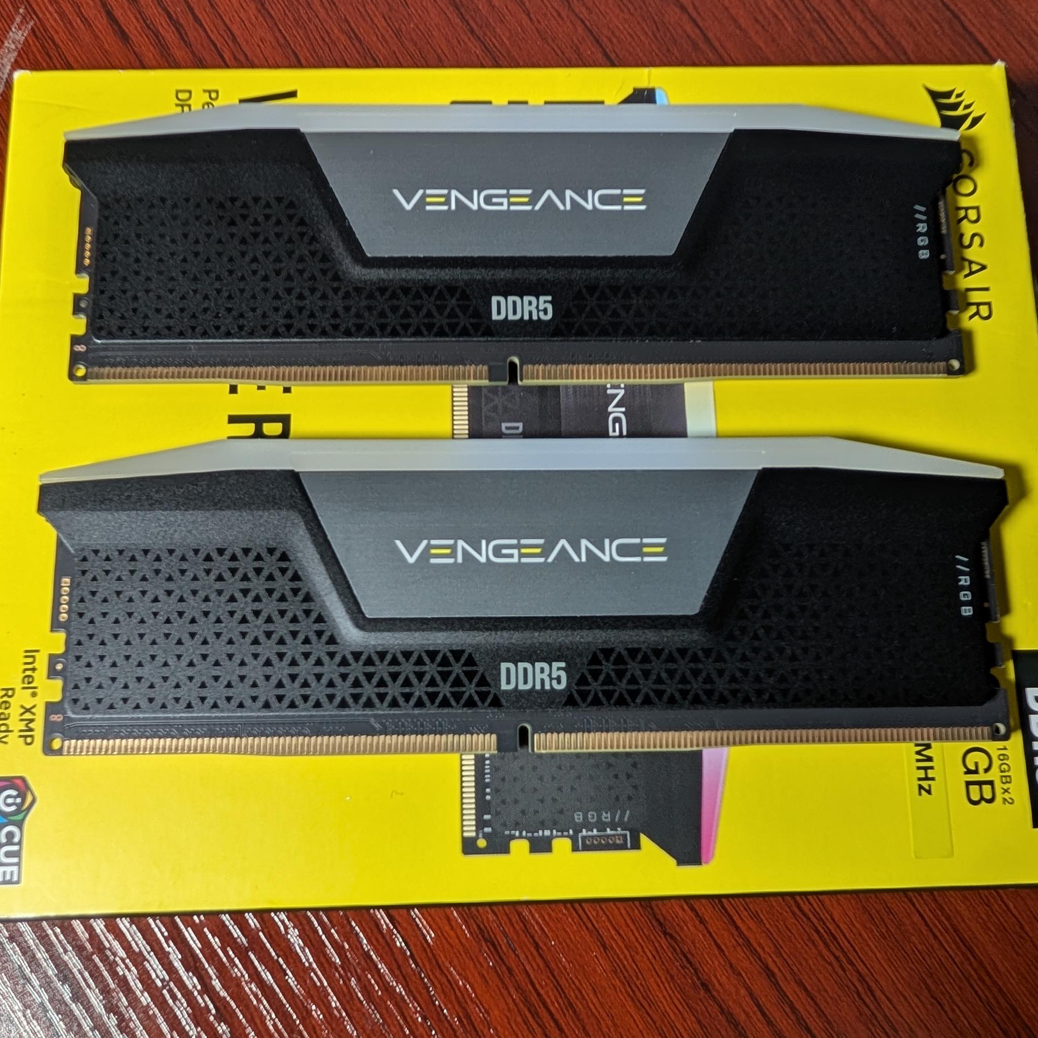 Corsair Vengeance RGB 32GB (2x16GB) DDR5 6400