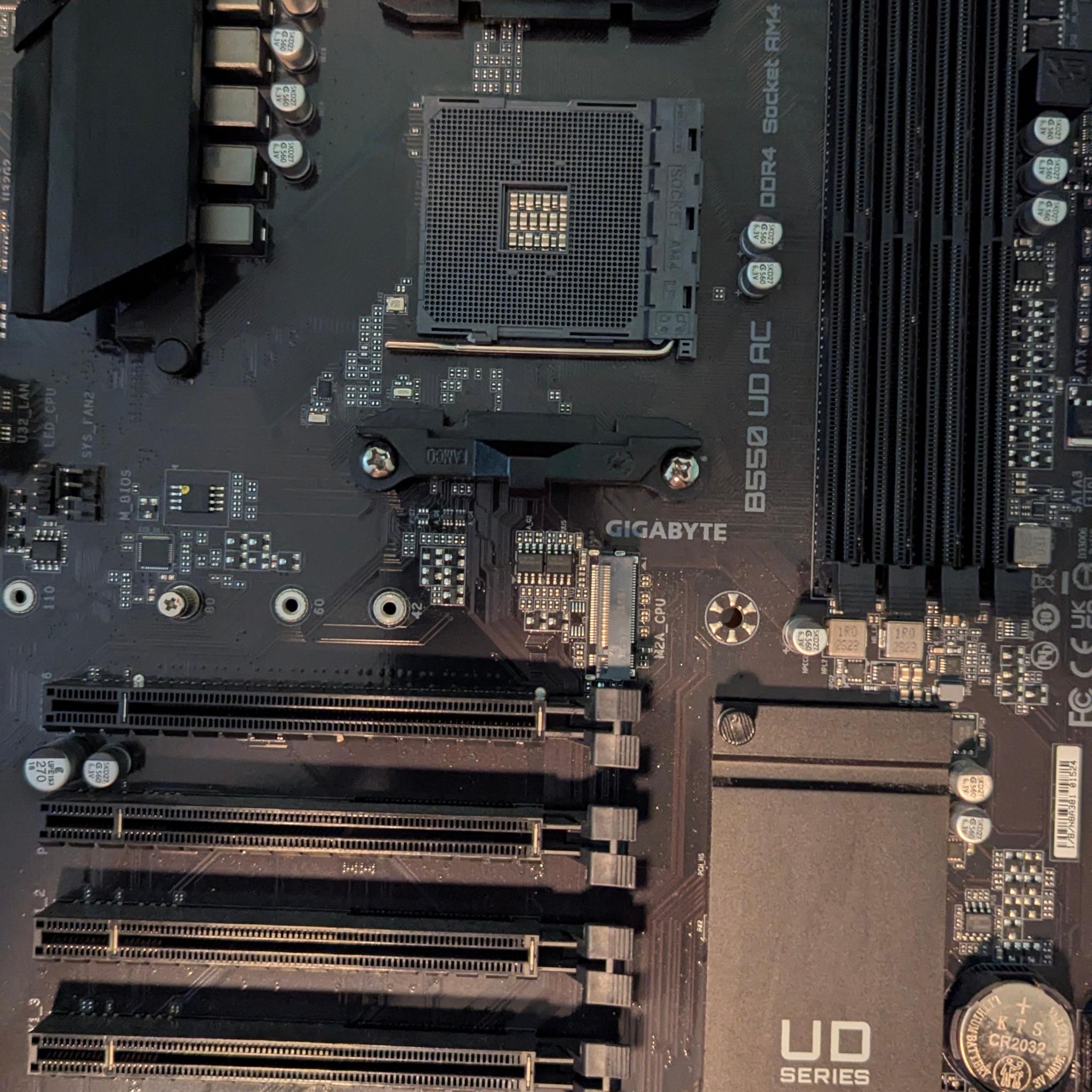 Gigabyte B550 UD AC Rev 1.2 ATX AM4 Motherboard