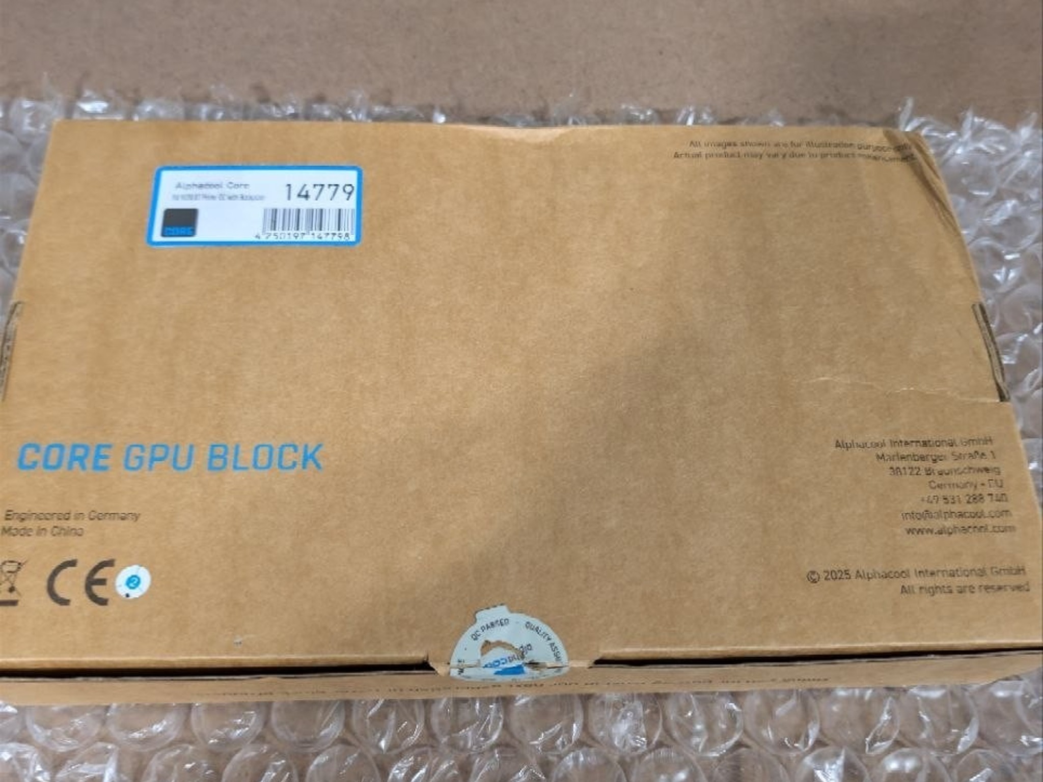 Alphacool Core RX 9070 XT TUF + Prime with Backplate (14779)