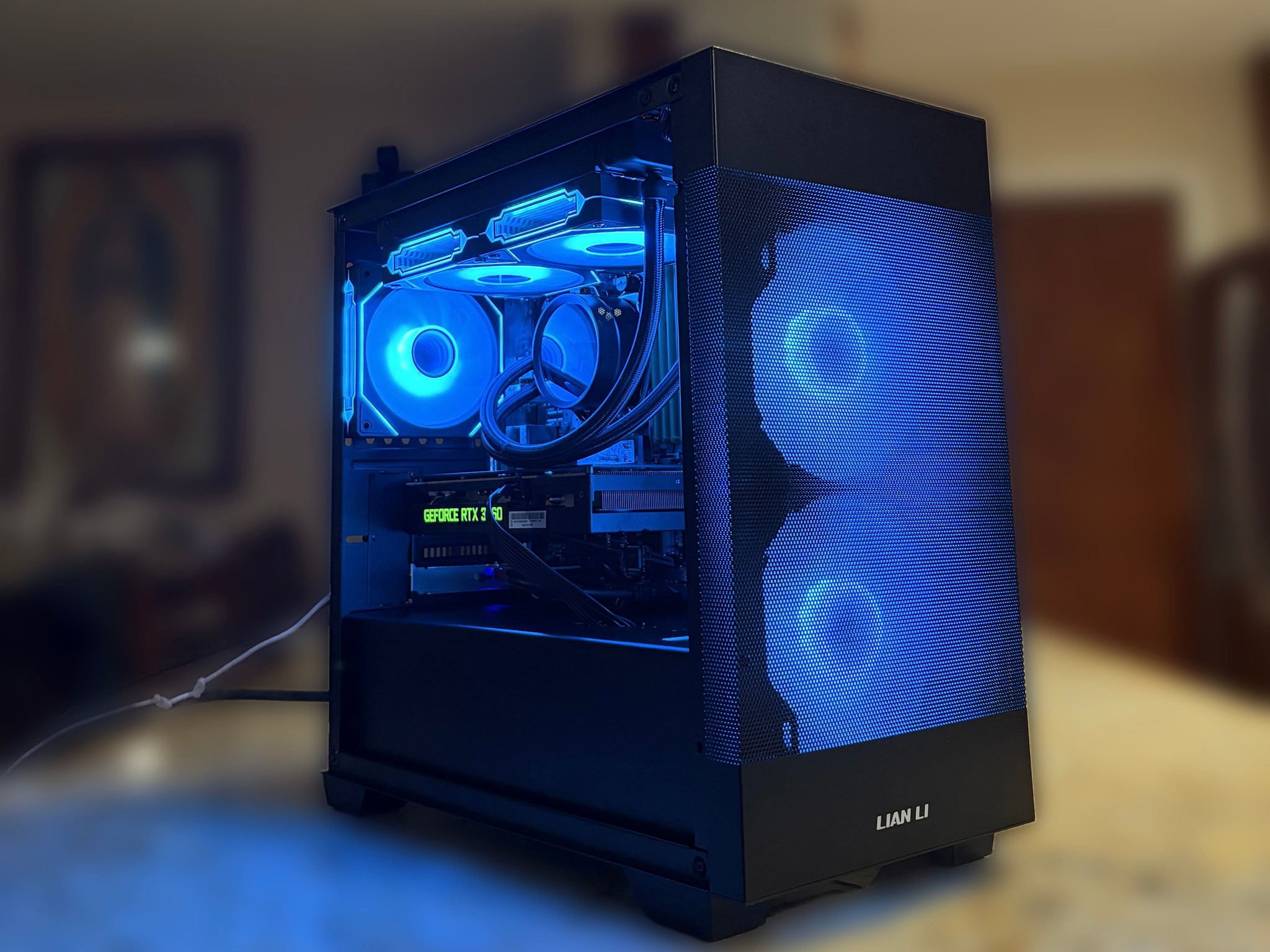 Black Gaming PC | RTX 3060 12GB | RYZEN 5 3600 | 16GB RAM | 500GB NVME SSD | Wi-Fi + BT PCIE