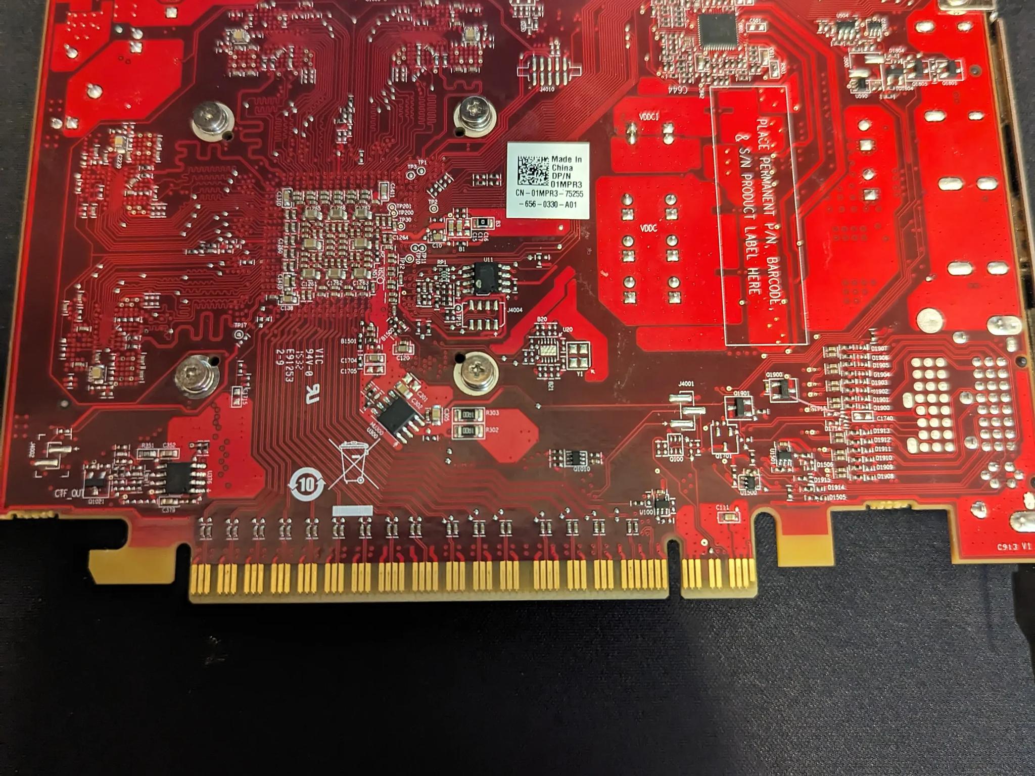 Used Dell R9 360DE 2GB GPU
