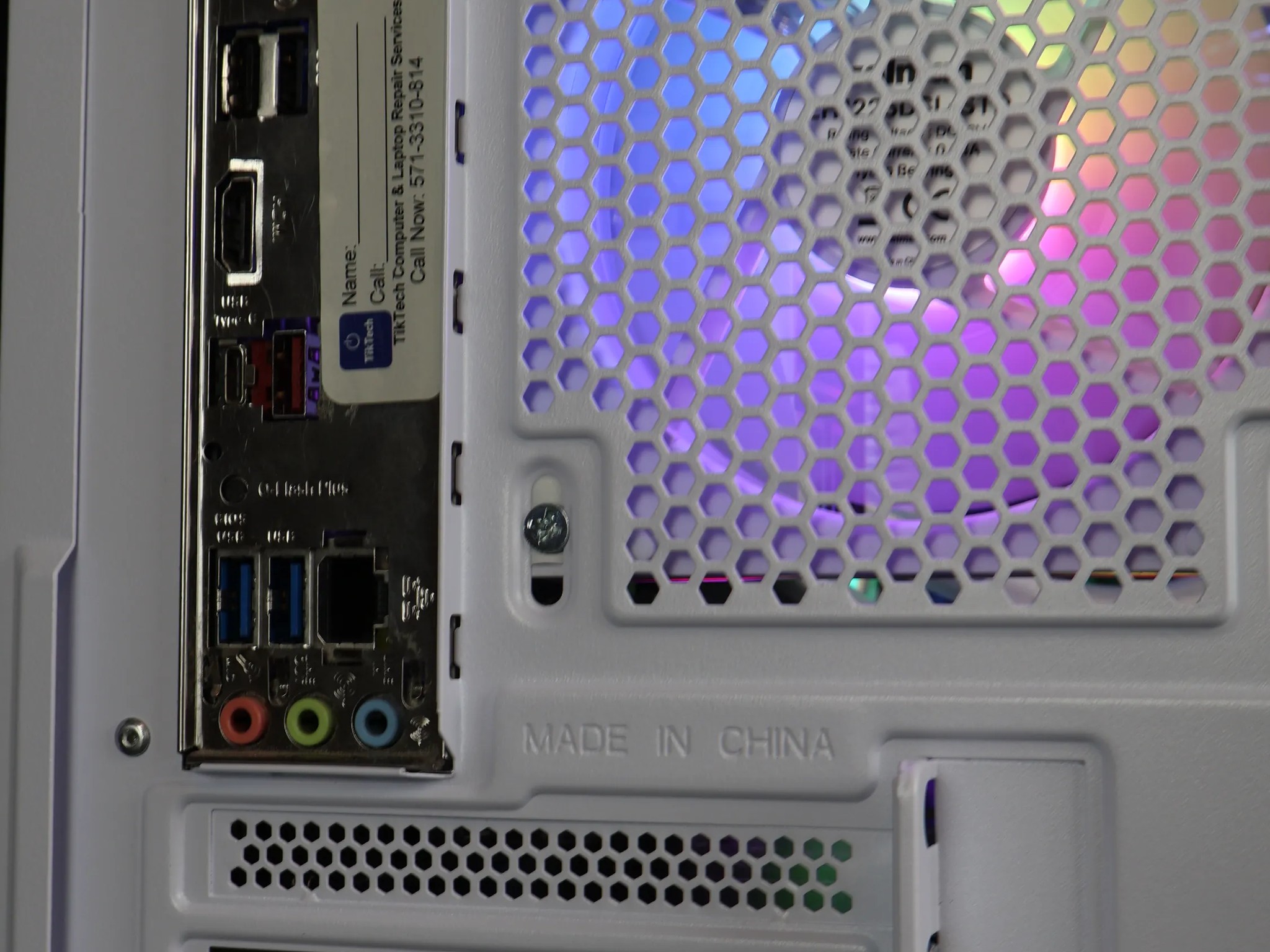 PRIVATE RESERVE ⚪ Ryzen 7 5700X/RTX 5060 8 GB Gaming/Streaming PC ⚪