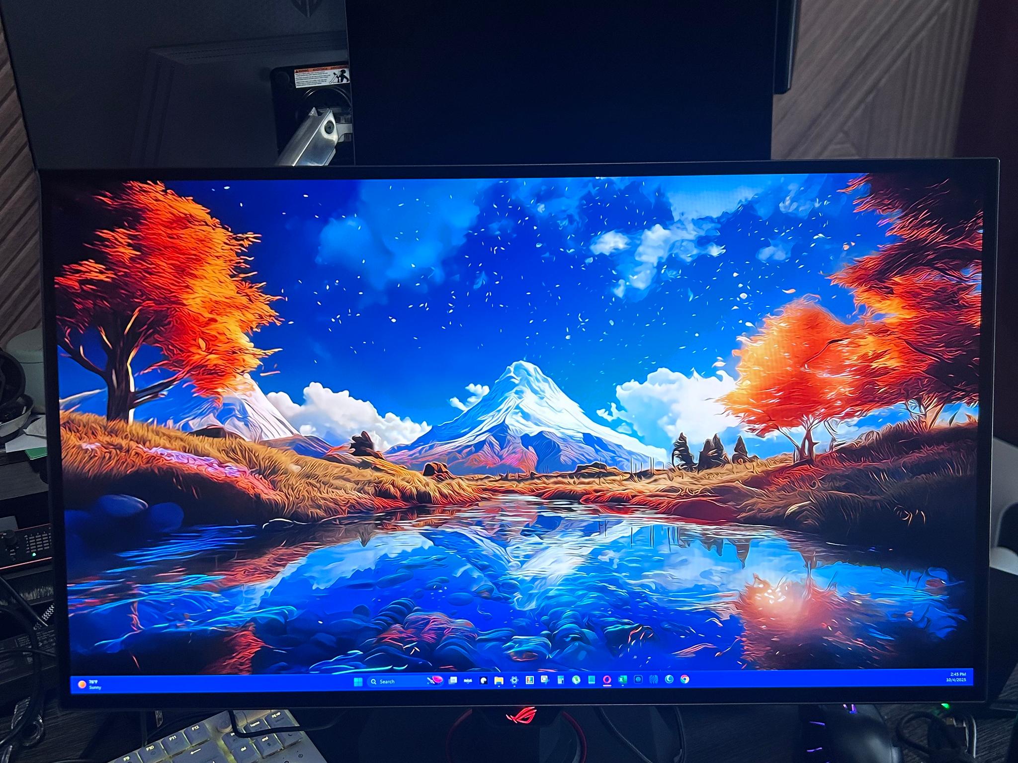 ASUS ROG 27" OLED - 480hz Refresh Rate - (2560x1440 Resolution) - Gaming Monitor