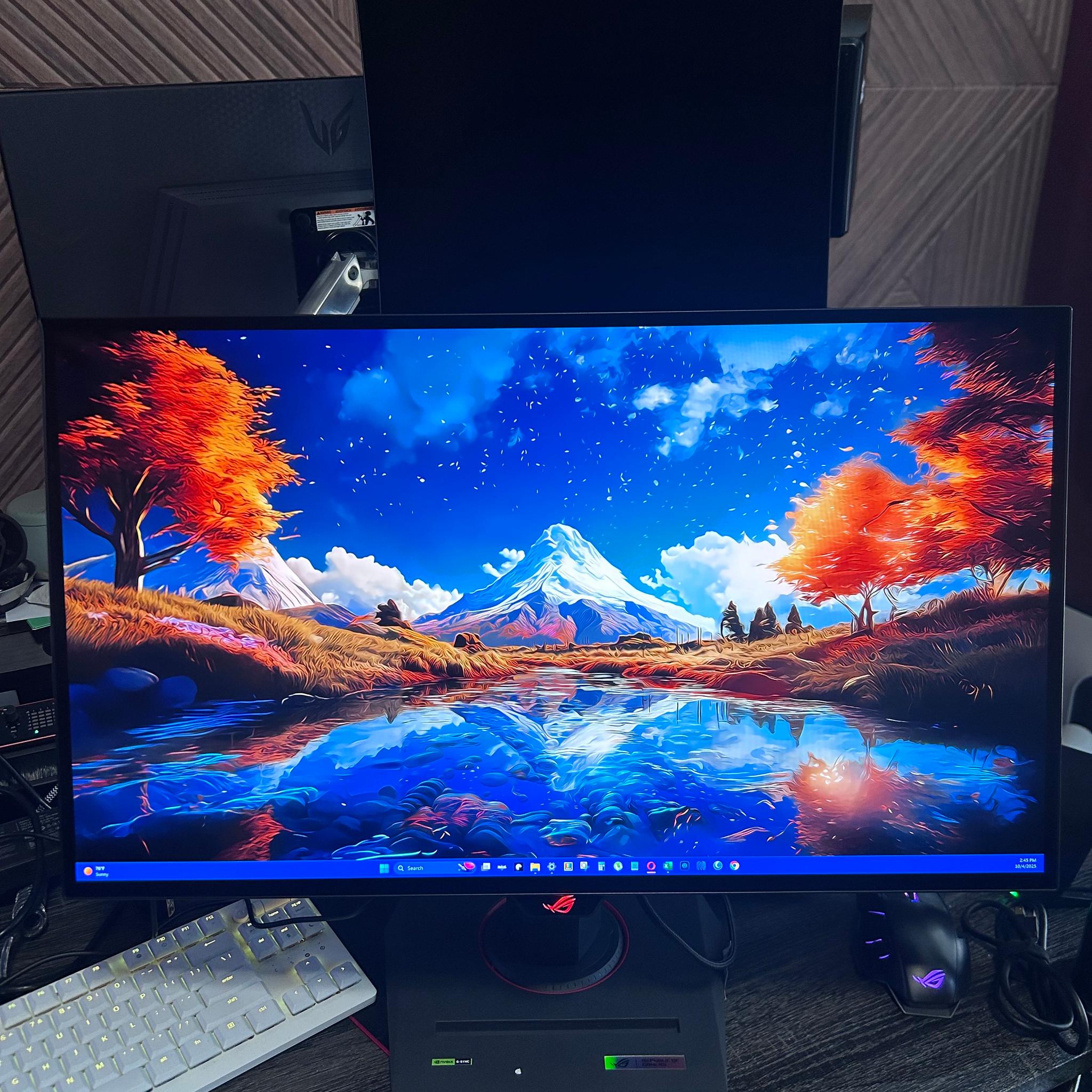 ASUS ROG 27" OLED - 480hz Refresh Rate - (2560x1440 Resolution) - Gaming Monitor