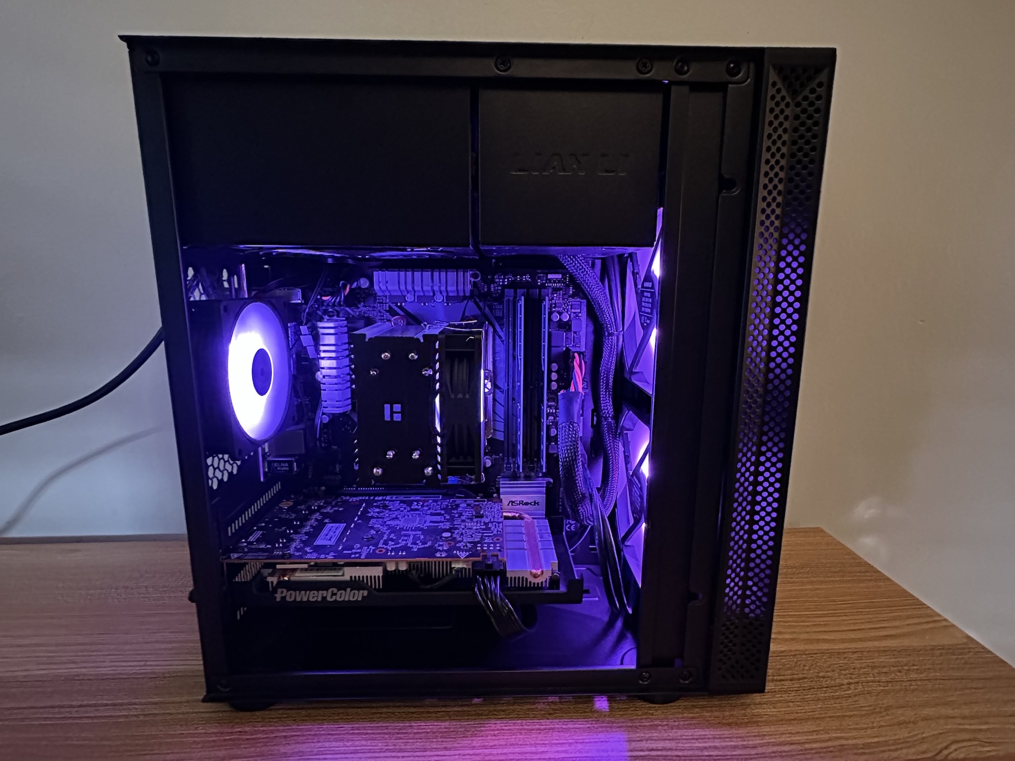 Budget 1080p Gaming PC Ryzen 5 RX 5500XT 16GB RAM 500GB NVMe SSD WiFi Lian Li Easy Upgrade Path