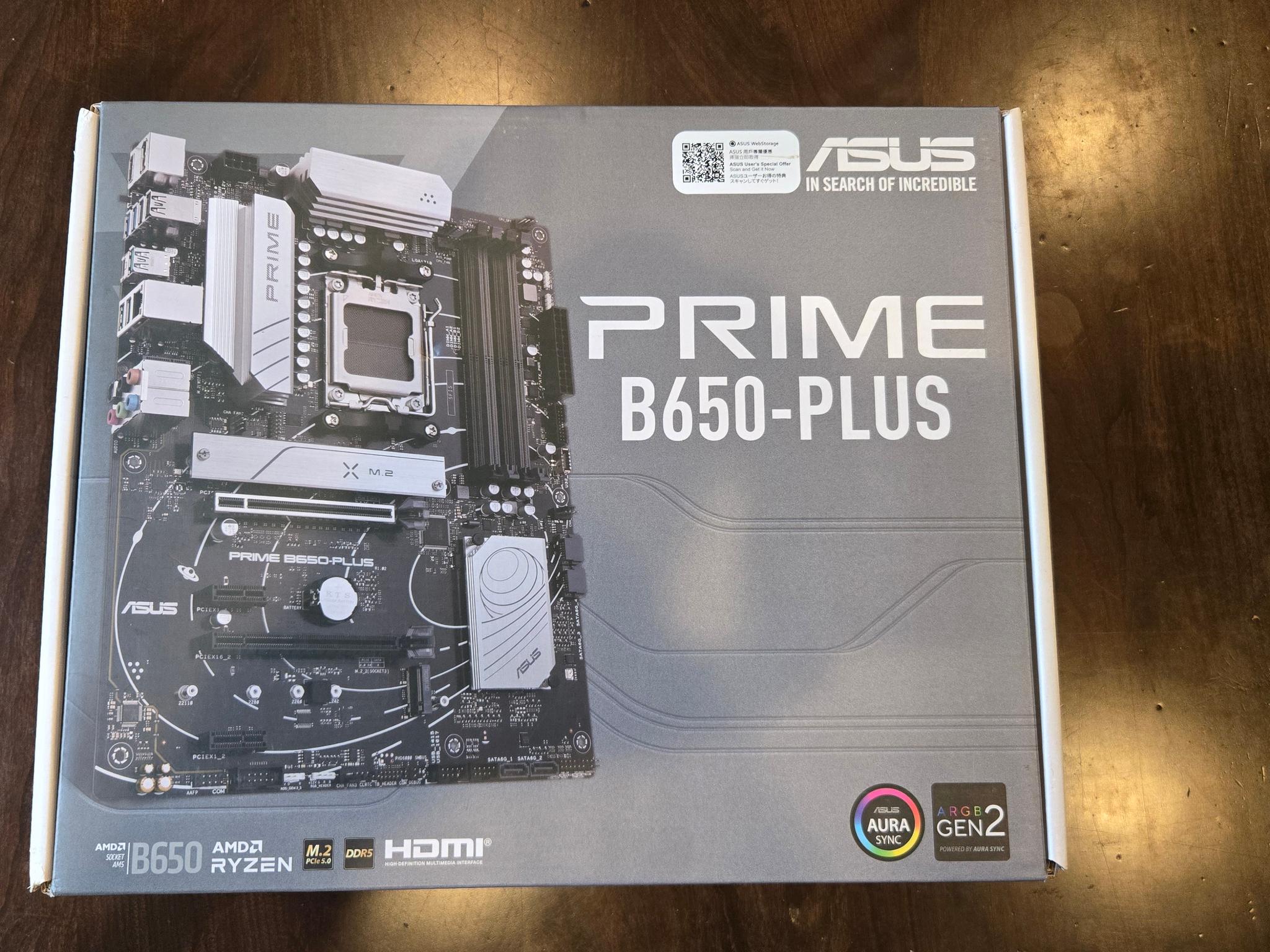 *NEW* ASUS Prime B650-Plus Motherboard | AM5 | DDR5