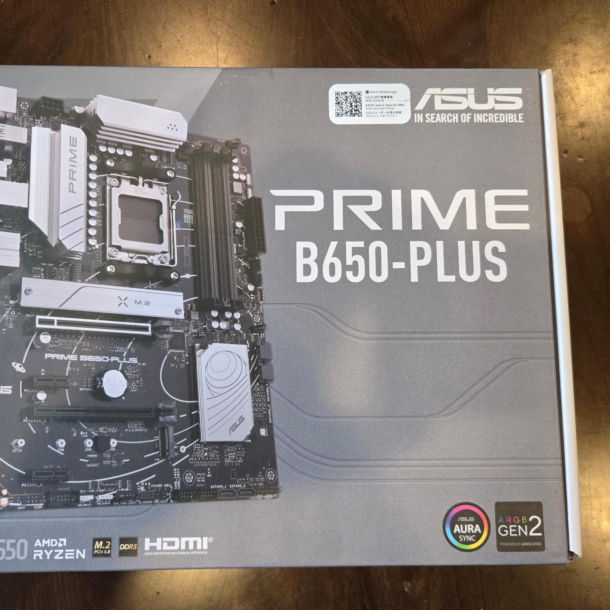 *NEW* ASUS Prime B650-Plus Motherboard | AM5 | DDR5