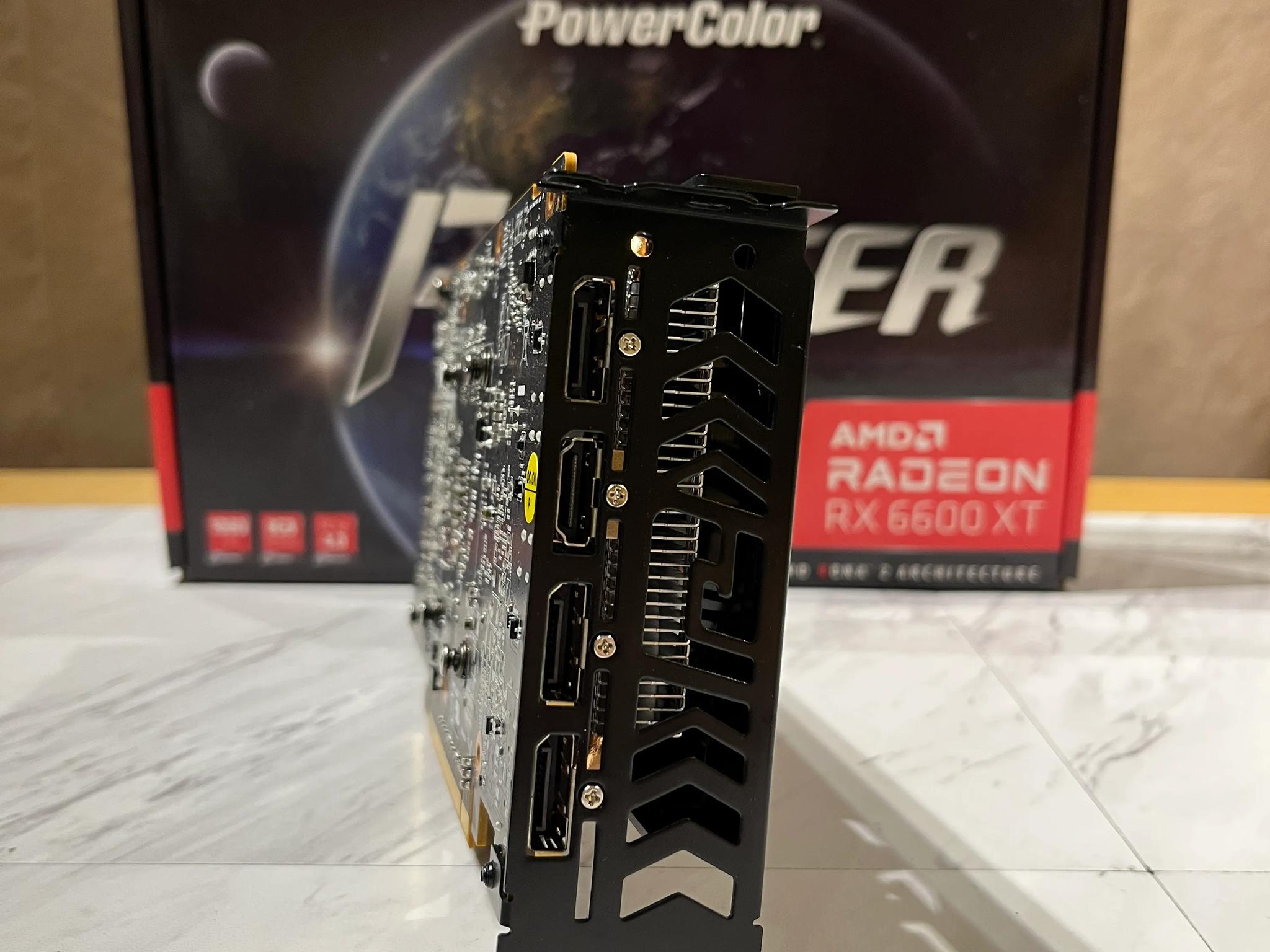 Like new AMD PowerColor RX 6600 XT