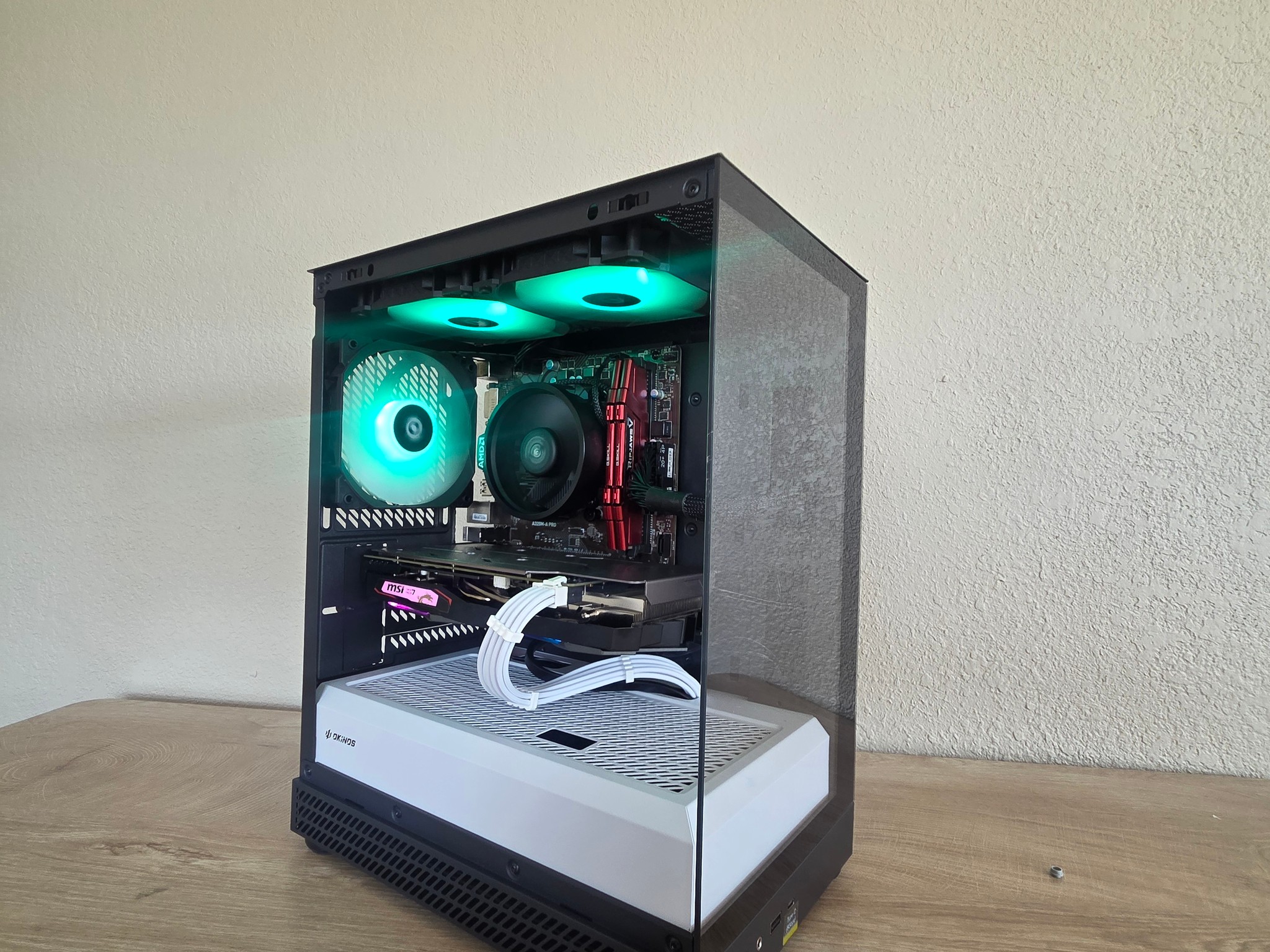 🌑 SHADOW CORE — Ryzen 7 2700X + GTX 1660 Super Gaming PC