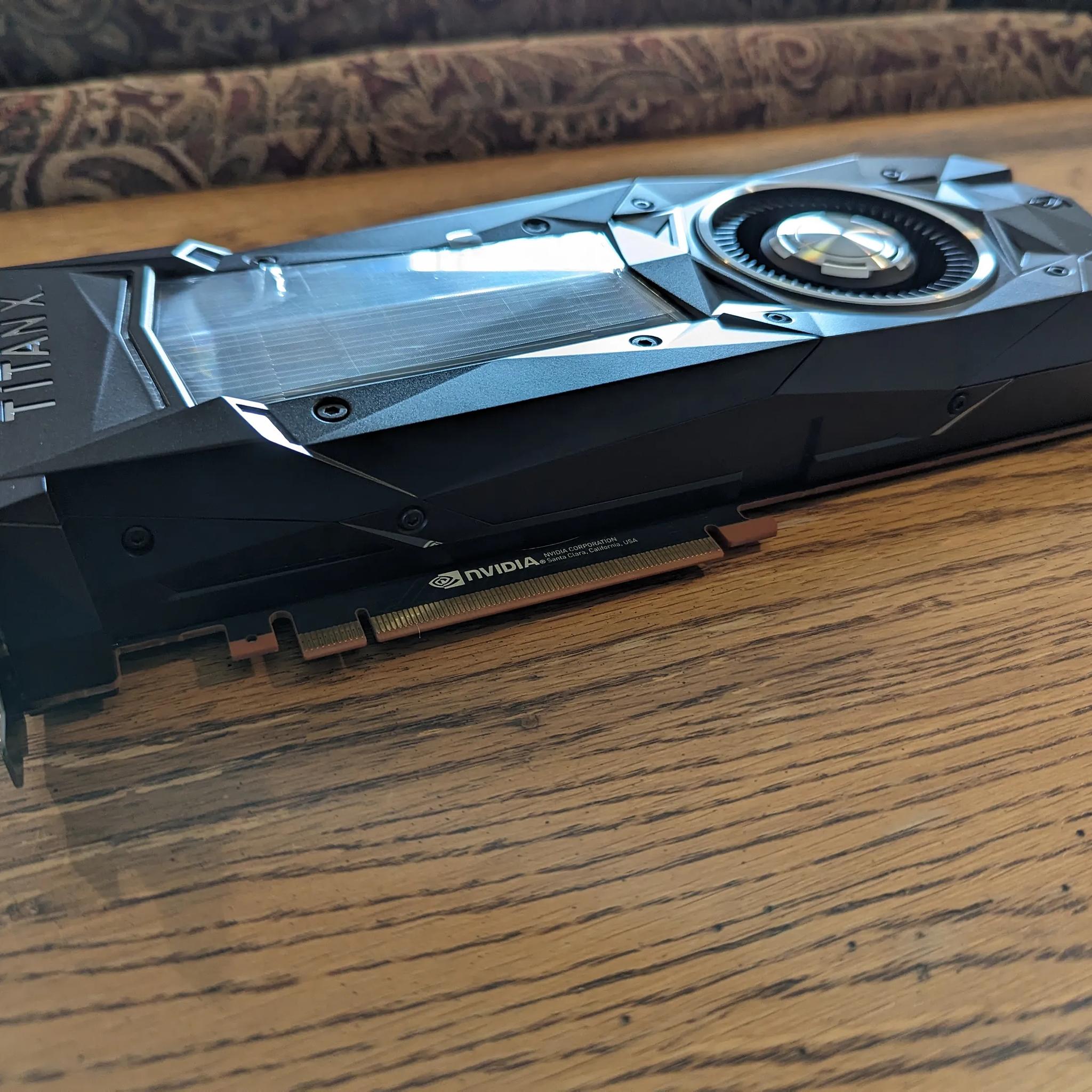 NVIDIA GeForce GTX Titan Xp 12GB GDDR5X PCIe Graphic/Video Card GPU