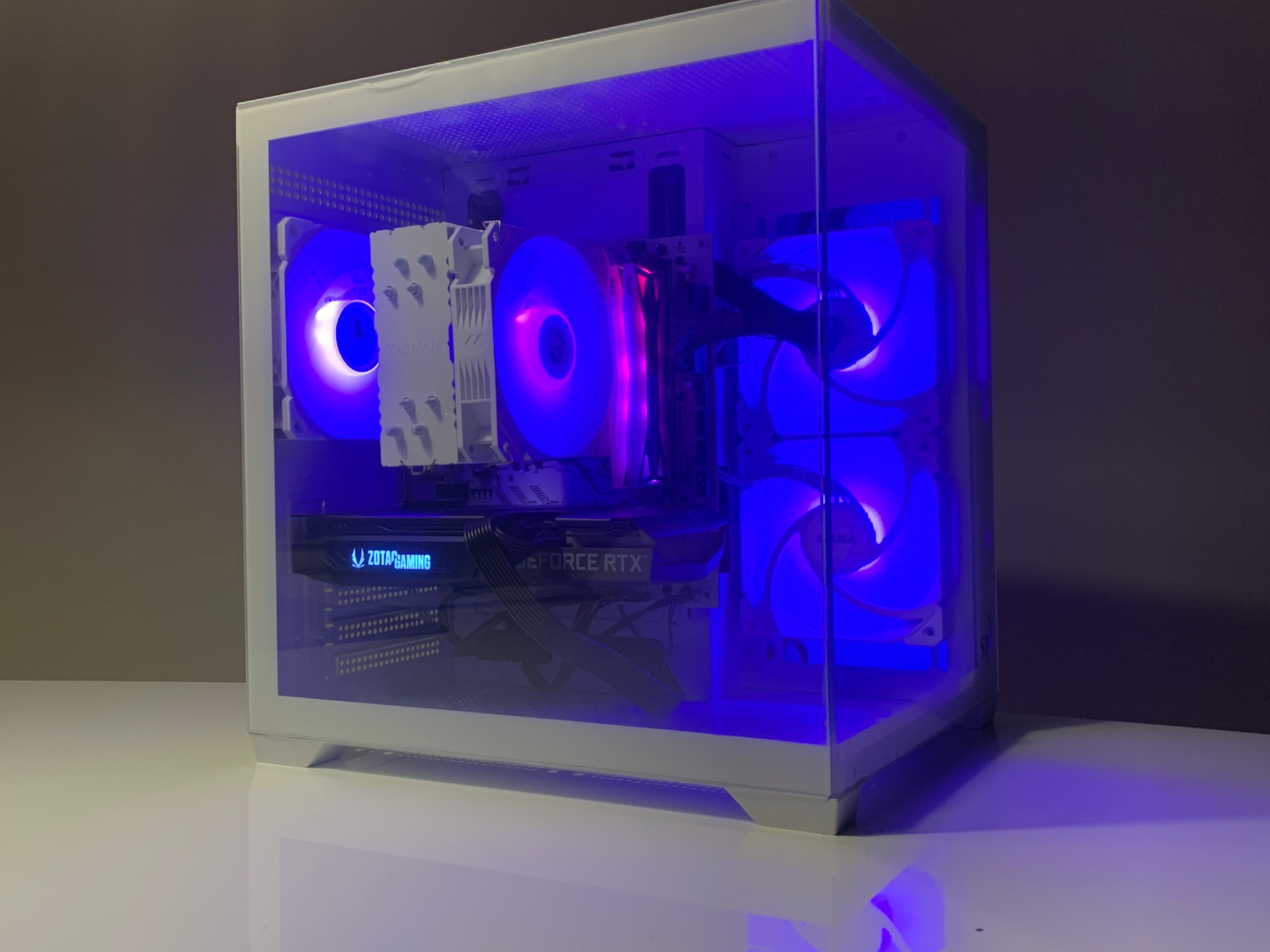 RTX 3070 - Ryzen 7 3700X - 32 GB RAM - 1 TB SSD - White Gaming PC