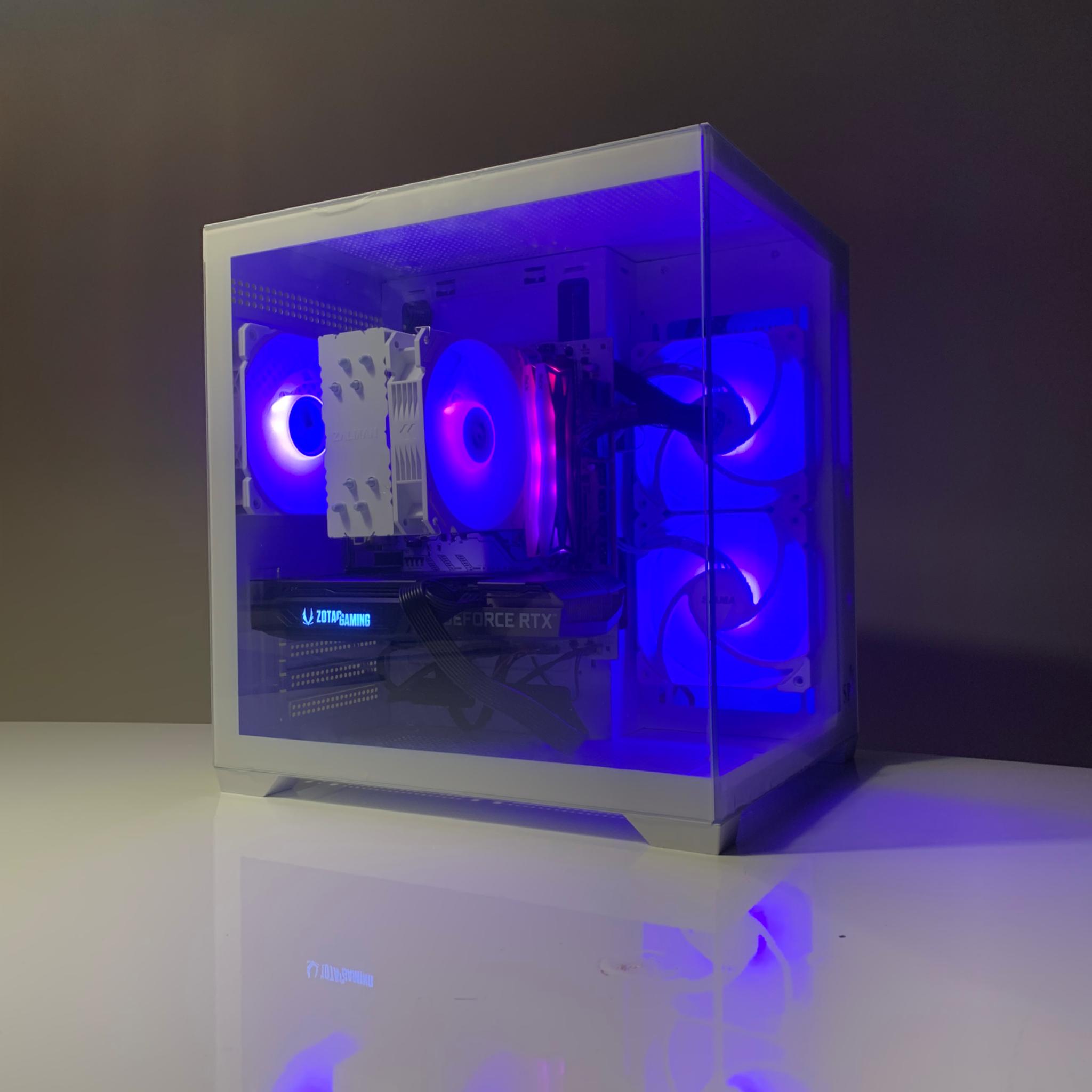 RTX 3070 - Ryzen 7 3700X - 32 GB RAM - 1 TB SSD - White Gaming PC