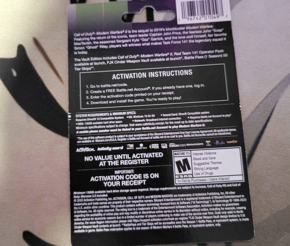 Call of Duty®: Modern Warfare® II Vault Edition