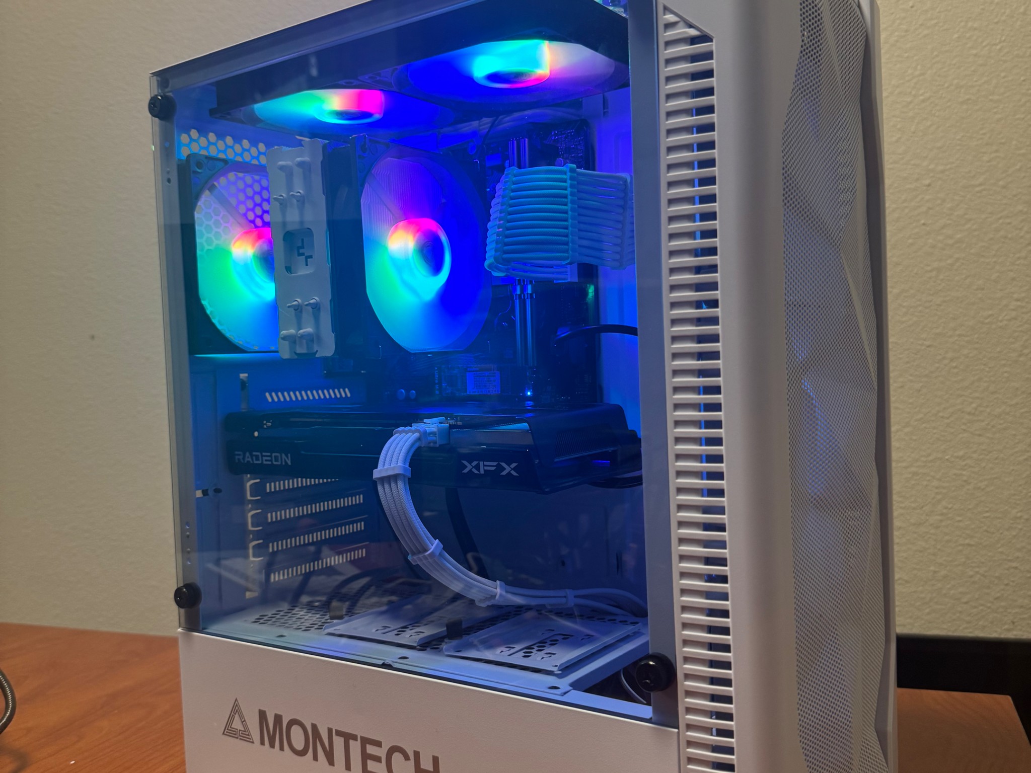 🐼PANDA🐼 Budget 1080p-XFX RX6600-1TB SSD-R5 3600-32gb DDR4-4xRGB Fans