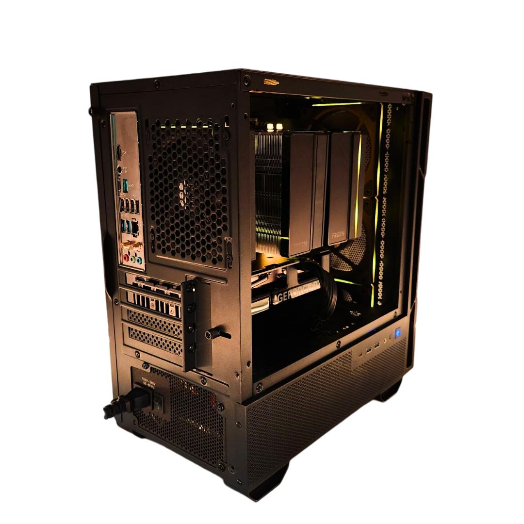 🪵 Timeless 🕑: RTX 4070 | Ryzen 7500F | 32GB DDR5 RAM | 1TB SSD | 5 RGB Fans | Black Wood Gaming PC