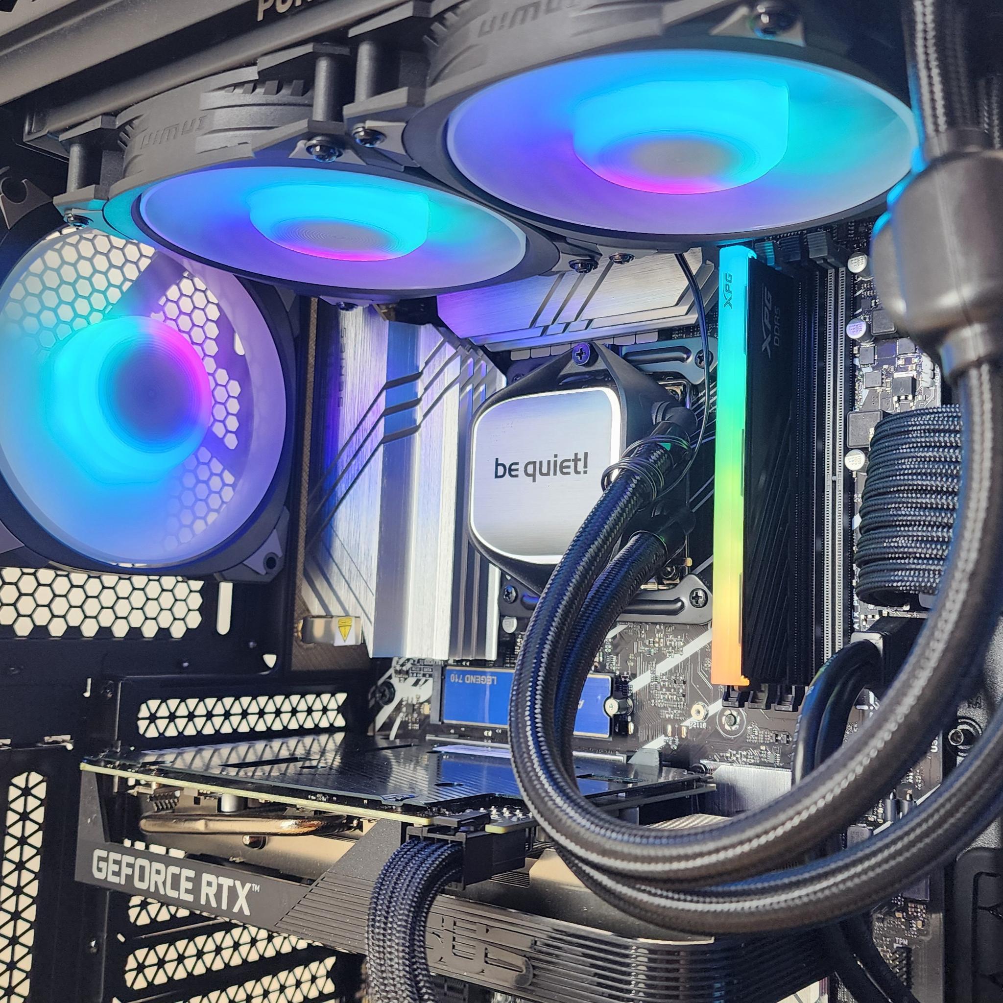 Gaming PC i5-14400F 16GB RAM 1TB SSD RTX 3070 8GB Windows 11 Computer