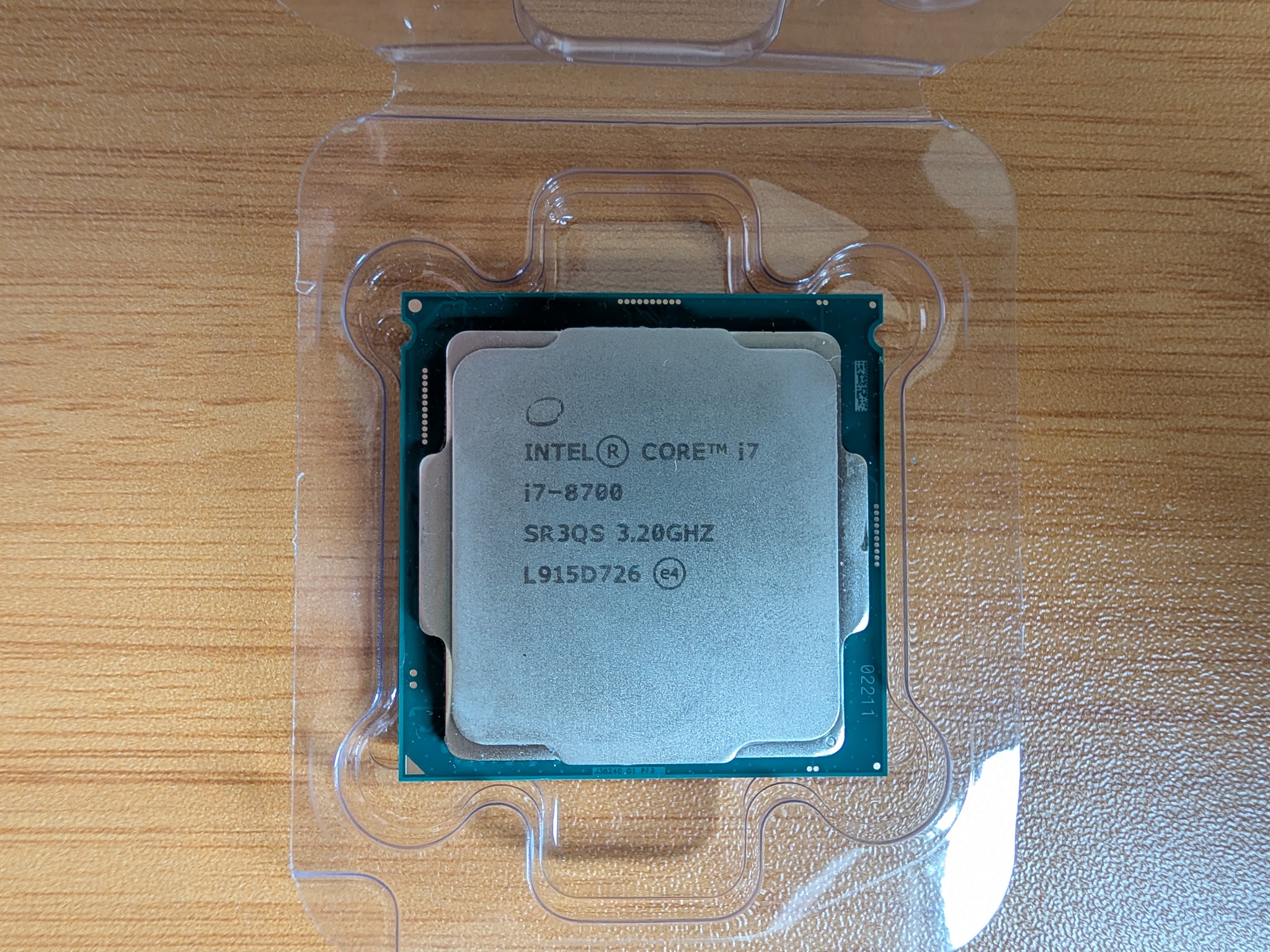 Intel Core i7-8700 6-Core 12-Thread Processor | Tested & Fully Working