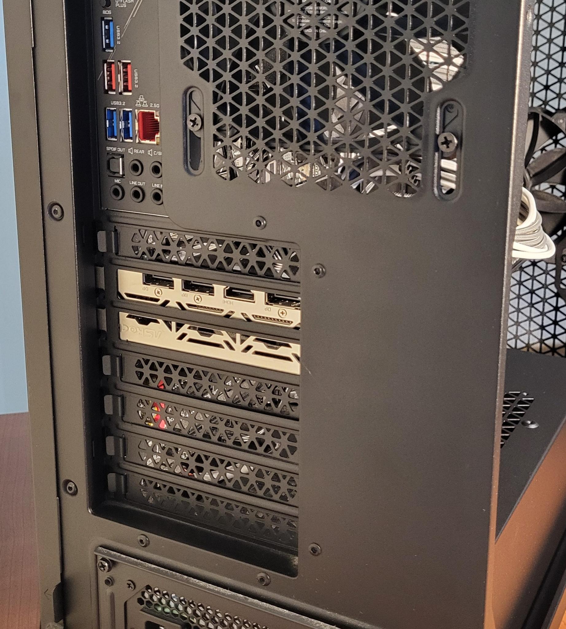 ATX, AMD Ryzen 5600, AMD Radeon 6600, 32GB RAM Used PC- Good Condition