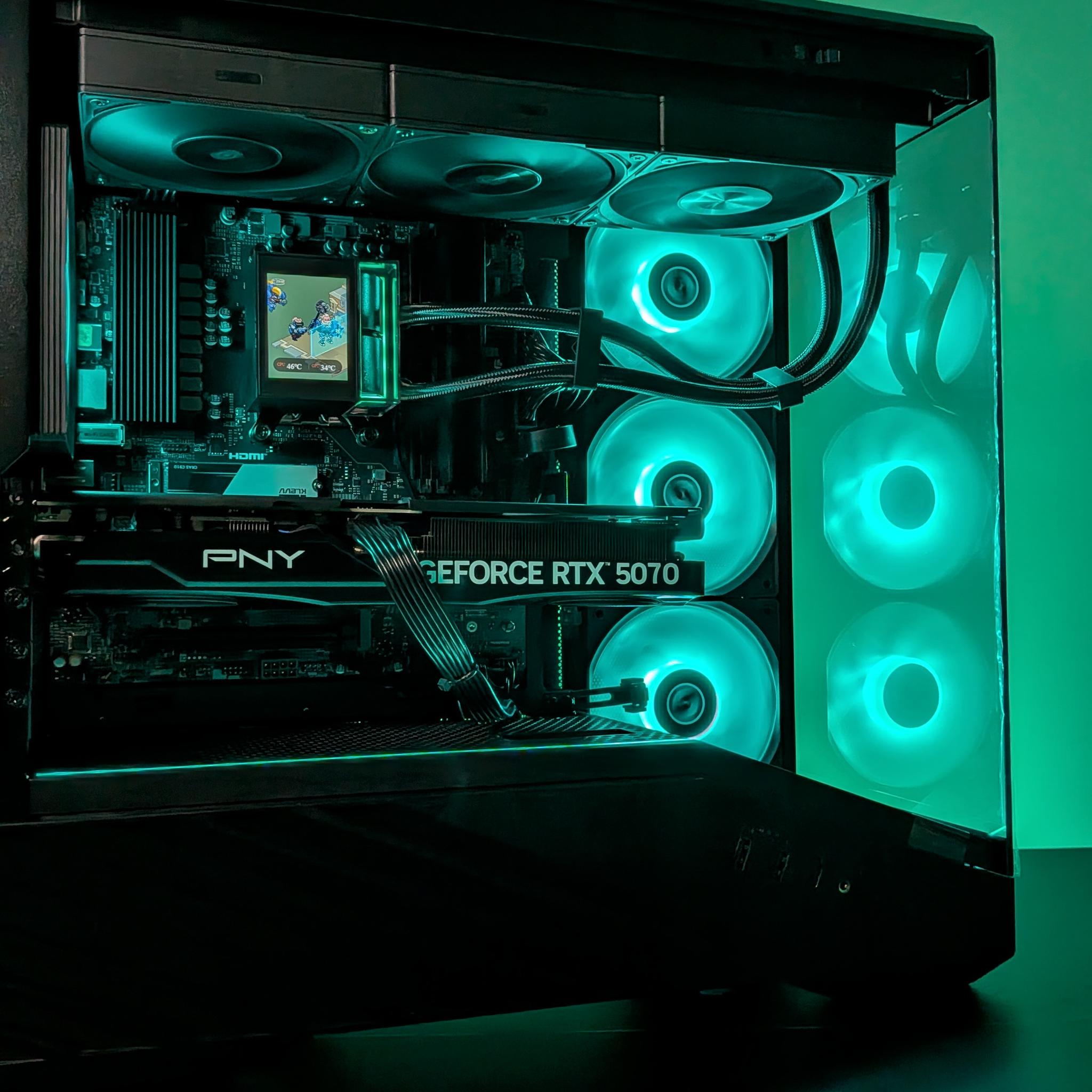 🔥 RTX 5070 GAMING PC | RYZEN 5 7500X3D | 32GB DDR5 | 2TB NVMe | WIFI&BT | WINDOWS 11