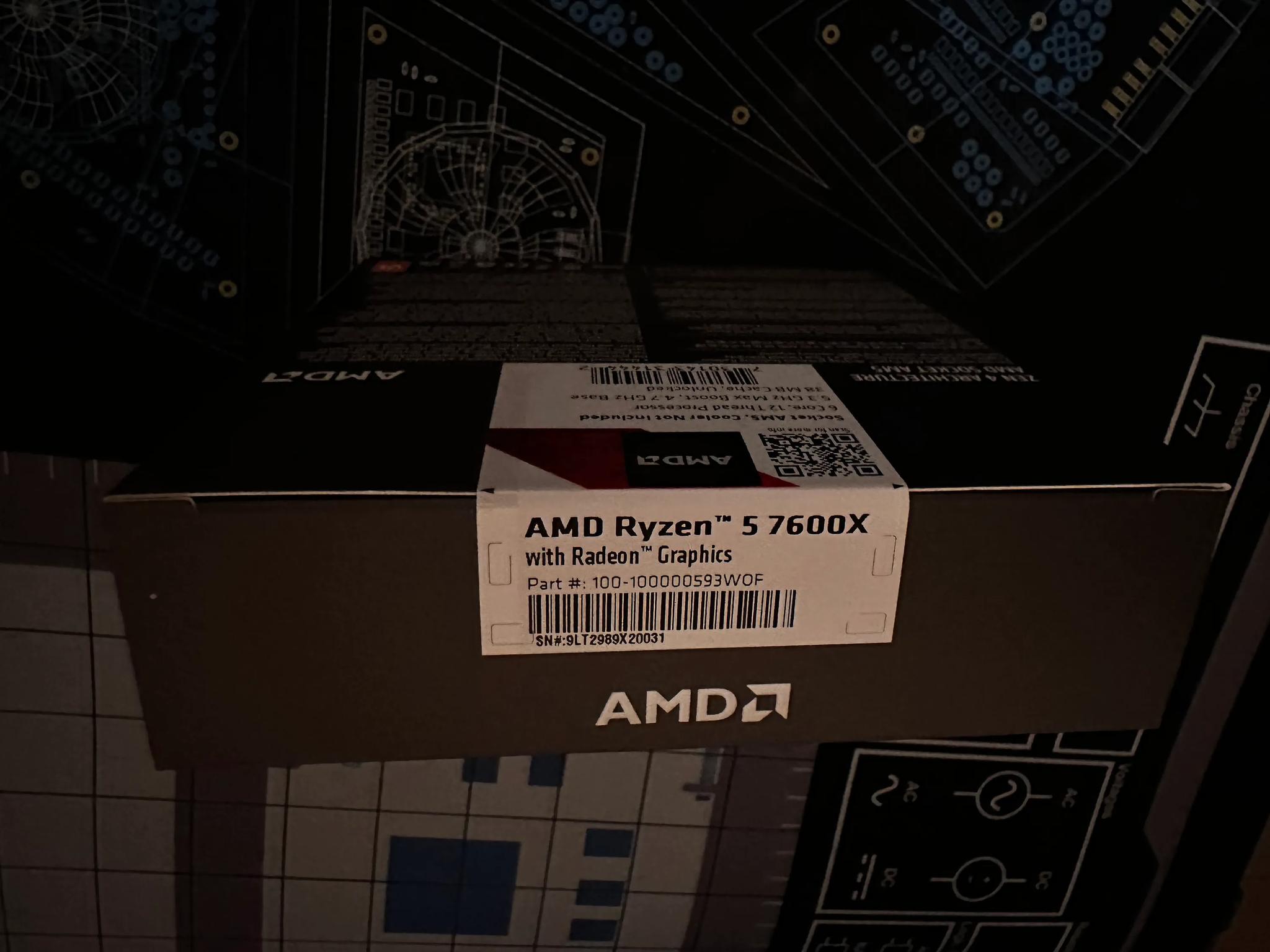 BNIB AMD Ryzen 5 7600x AM5