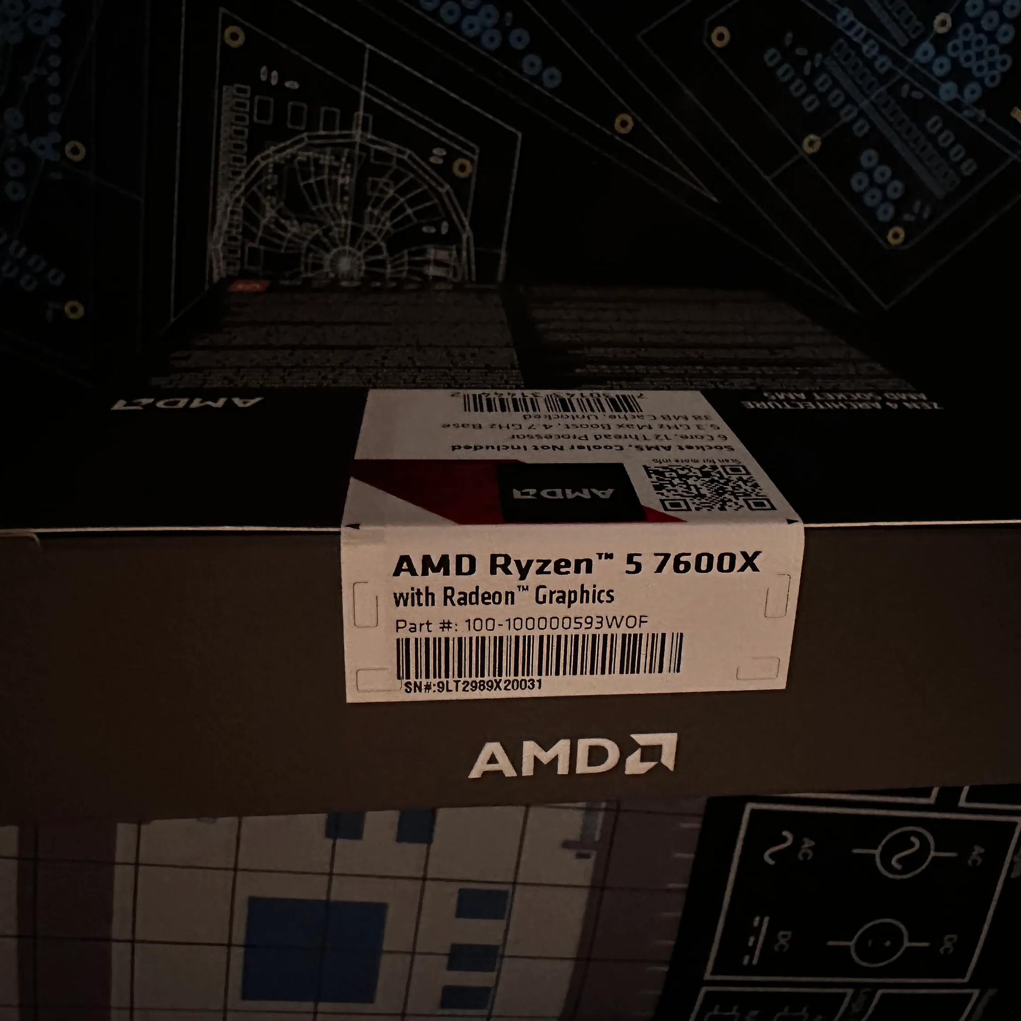 BNIB AMD Ryzen 5 7600x AM5