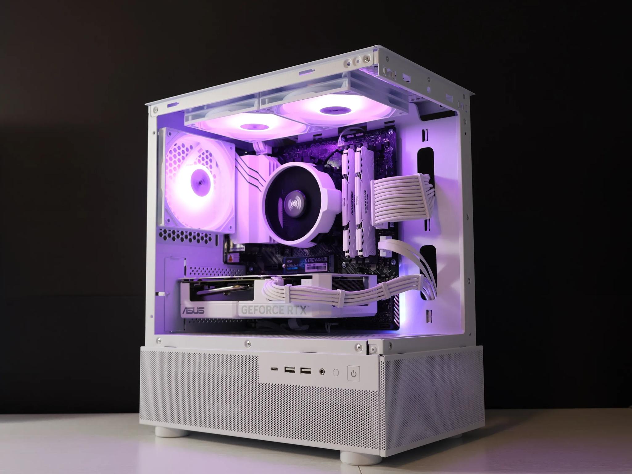 🧊FROSTED🧊 Gaming PC | AMD Ryzen 5 5500 | 32GB | RTX 4060 | 1TB SSD | Win11 PRO | Wi-Fi