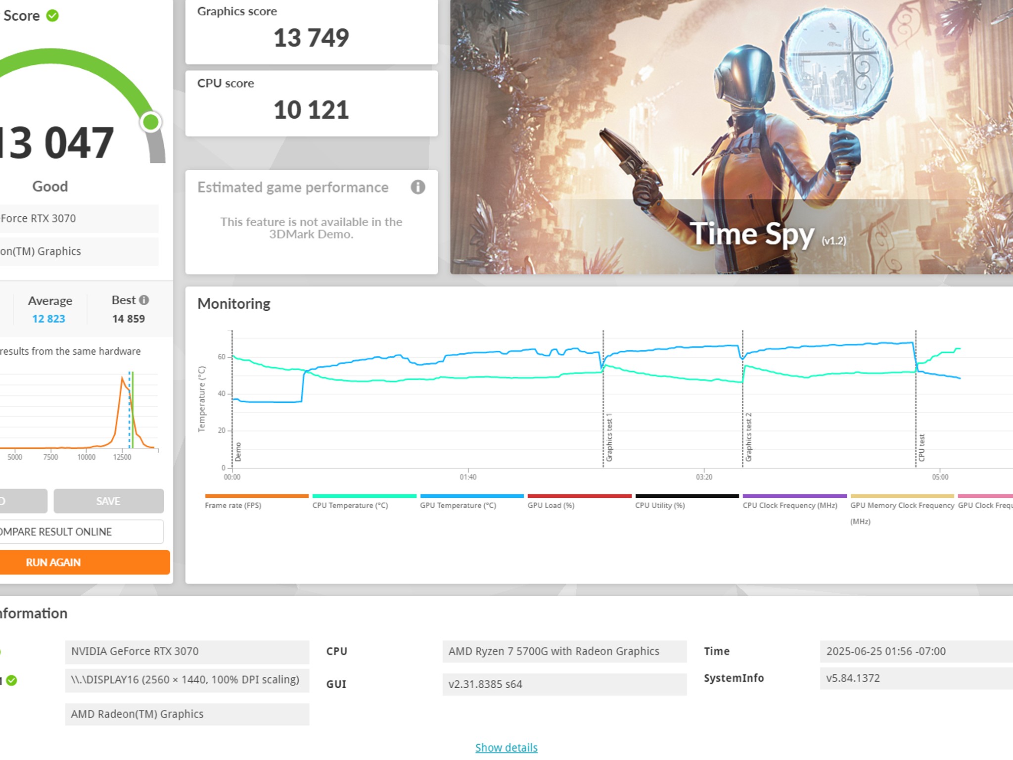 Ridge 3070 - RTX 3070/Ryzen 7 5700G