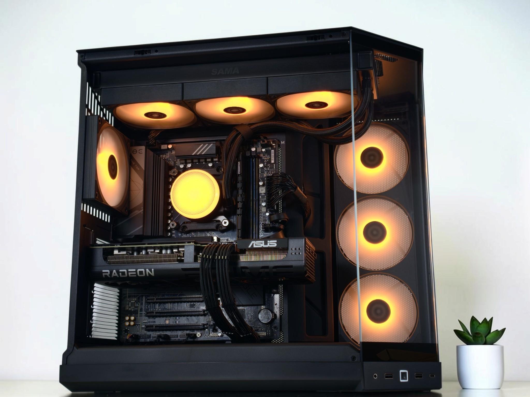 🪐🟠Titan🌌 AMD RX 9070 GRE 🌌AMD Ryzen 7 8700F🌌16GB DDR5🌌1TB NVME