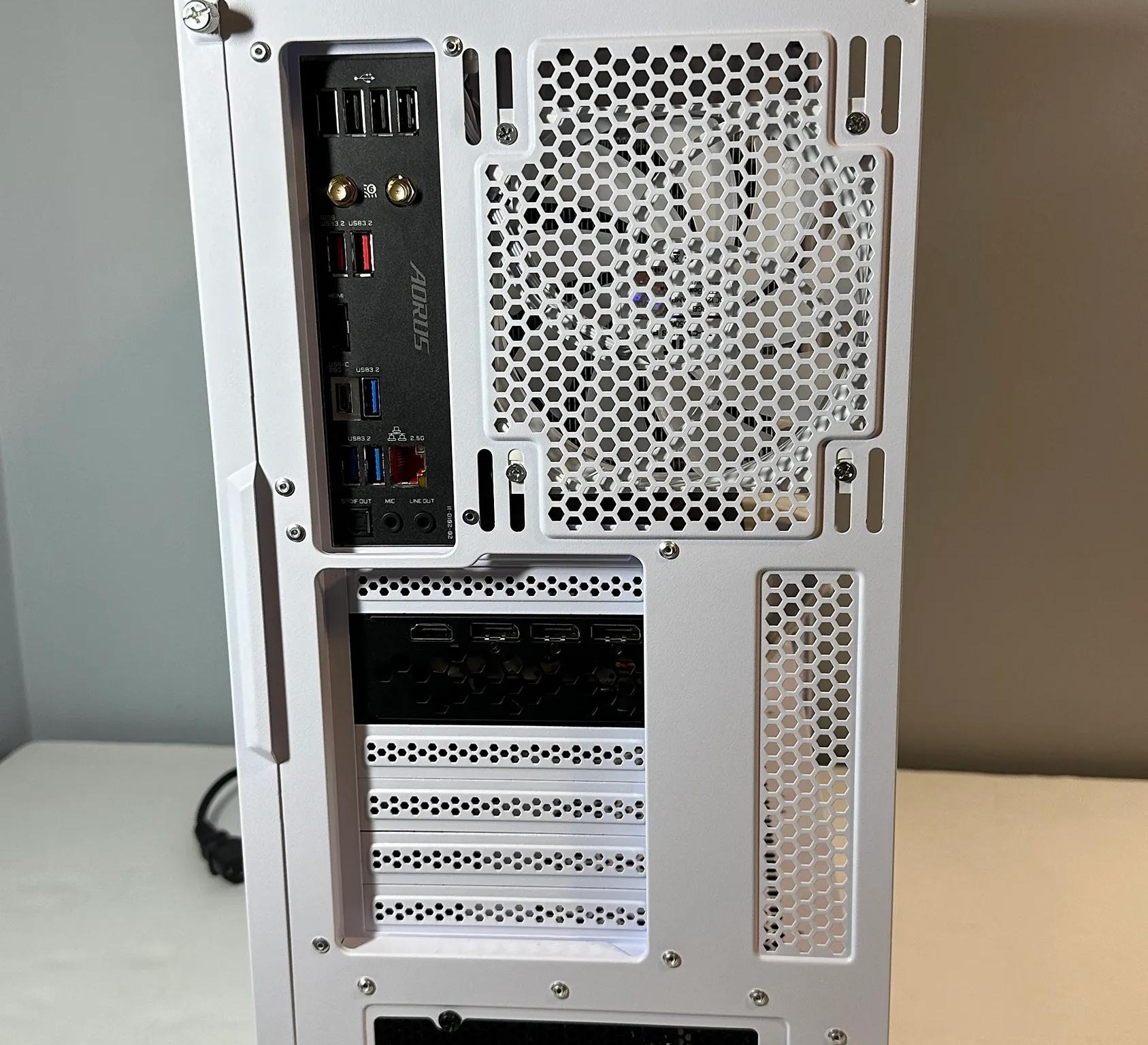 RTX 3070 | Intel i5 12600KF | 32GB RAM | 2TB SSD | Custom White Gaming PC WIFI WIN10