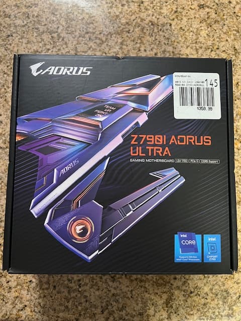 Gigabyte Z790I Aorus Ultra Intel LGA 1700 Mini-ITX Motherboard
