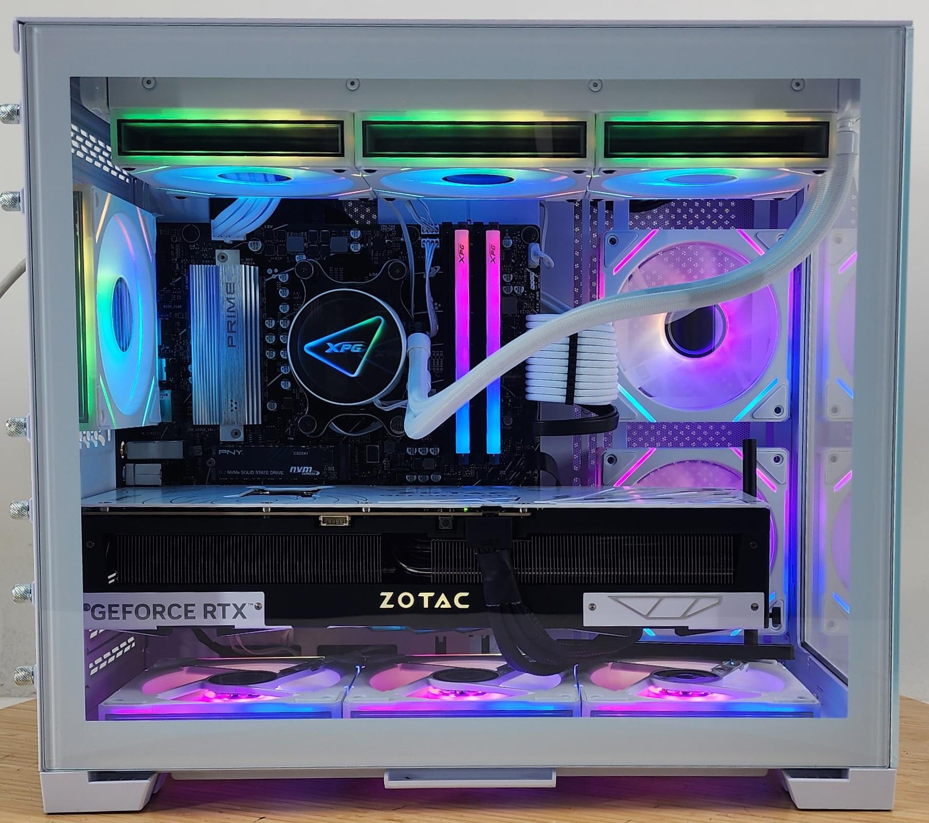 Gaming PC Ryzen 7 7800X3D 32GB RAM 2TB SSD RTX 5070 Ti 16GB Windows 11 Computer
