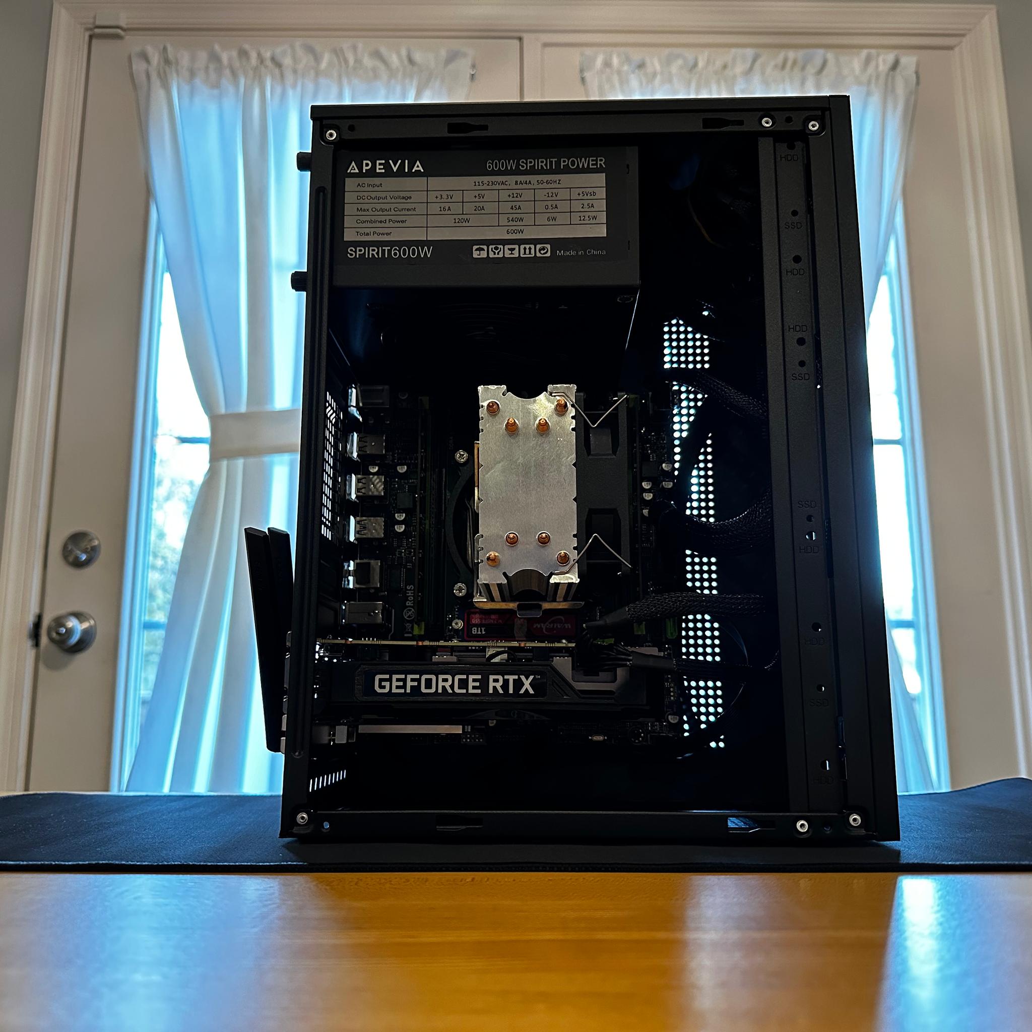 ⚫️🧊|RTX 3060 12gb, Core i7 1tb SSD, 16gb Ram, Wifi Equipped Gaming PC!