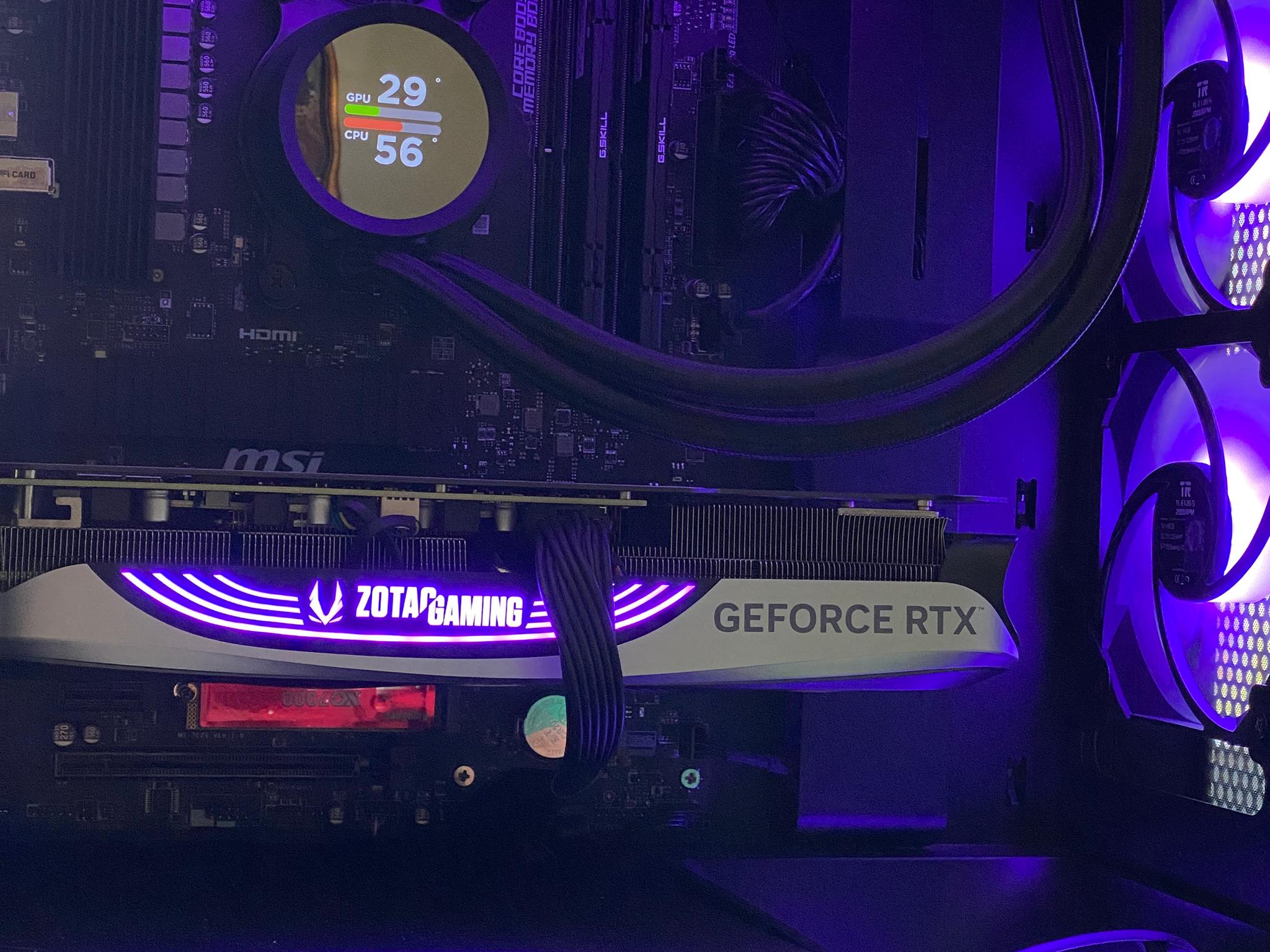 Black Opal VI R7 7800X3D RTX 4070 Ti 2TB NVME 32GB DDR5 Gaming, Streaming, Editing PC