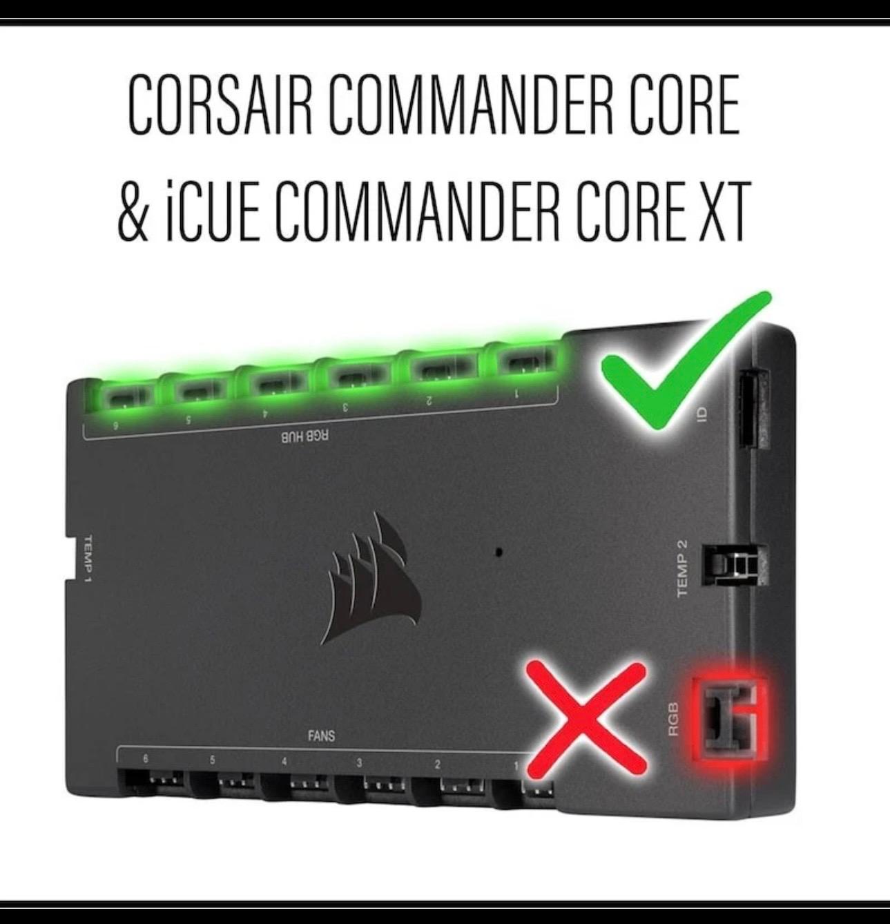 Corsair 4 Pin RGB Extension Cable  23” Inch ( SHIP TODAY )