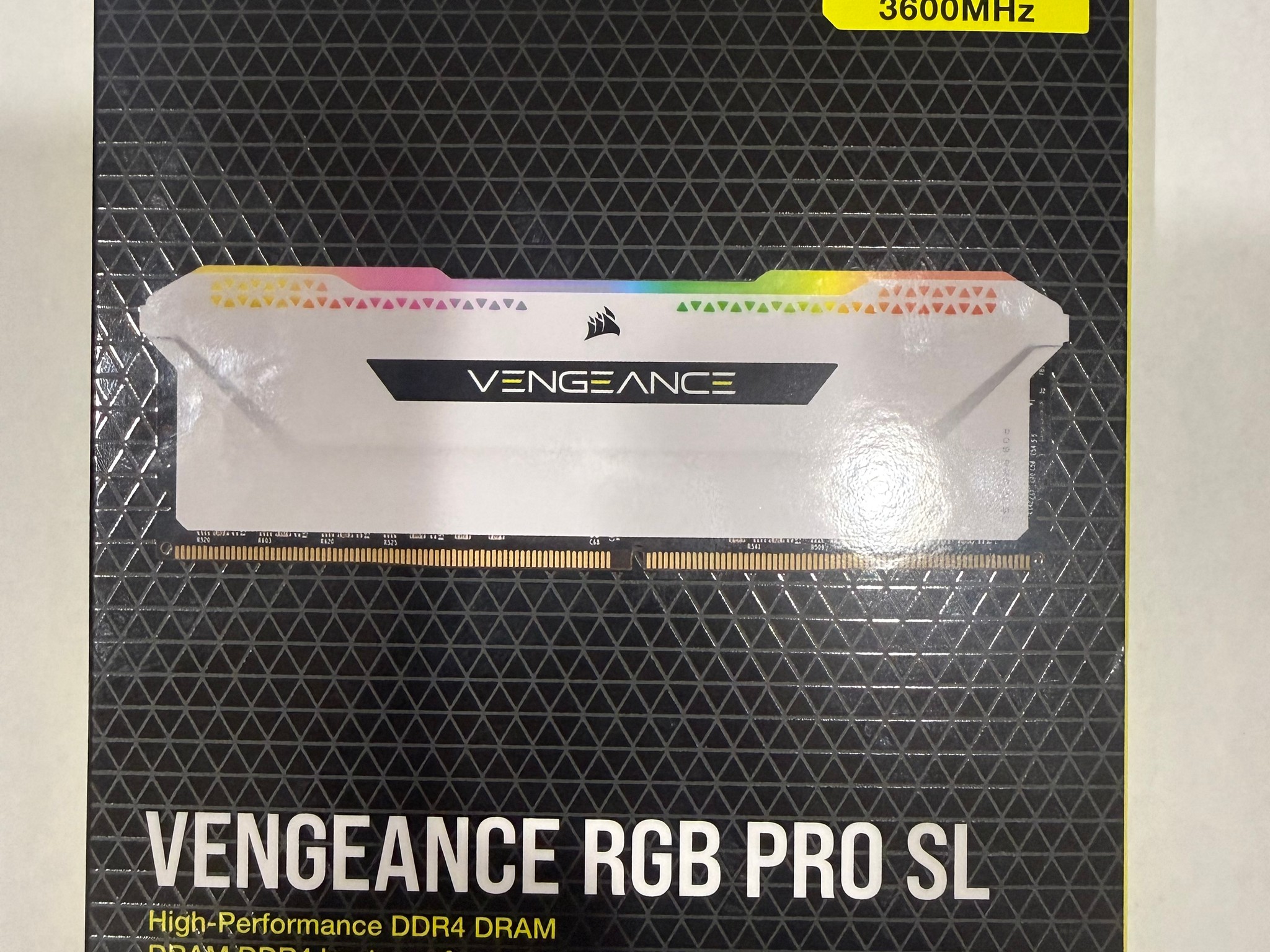 *BNIB* Corsair Vengeance RGB PRO SL 32GB (2x16GB) DDR4 3600MHz C18 UDIMM Desktop Memory White