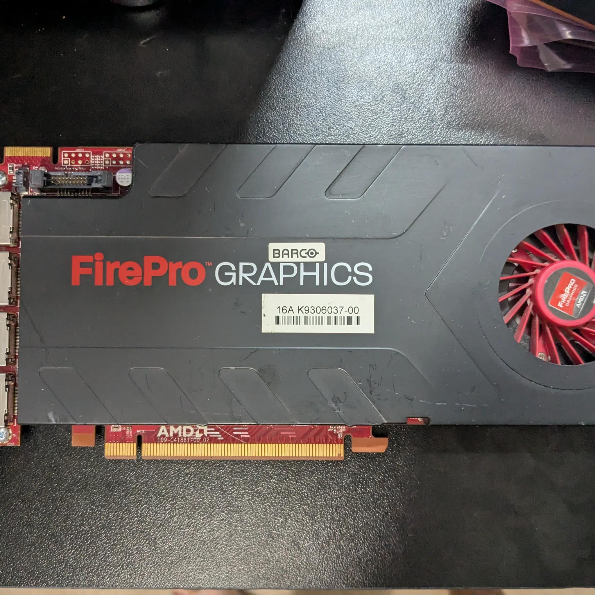 Barco MXRT 7500 4GB GDDR5 4x DisplayPort (FirePro W7000)