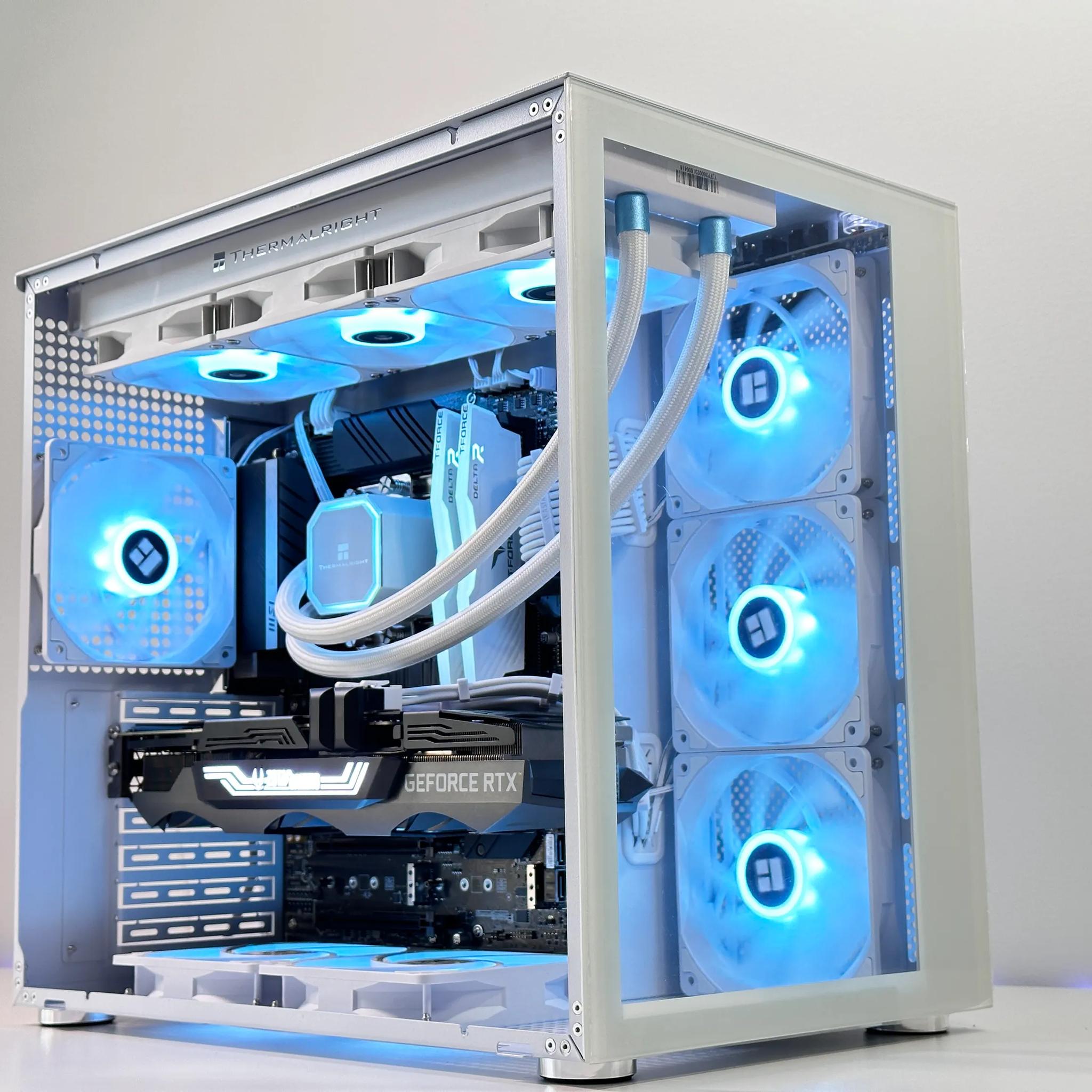 🫗4k Liquid Cooled Gaming PC🫗 Nvidia RTX 3080 10GB❄️Intel 12600k 10Cores❄️32GB DDR4❄️1TB NVME