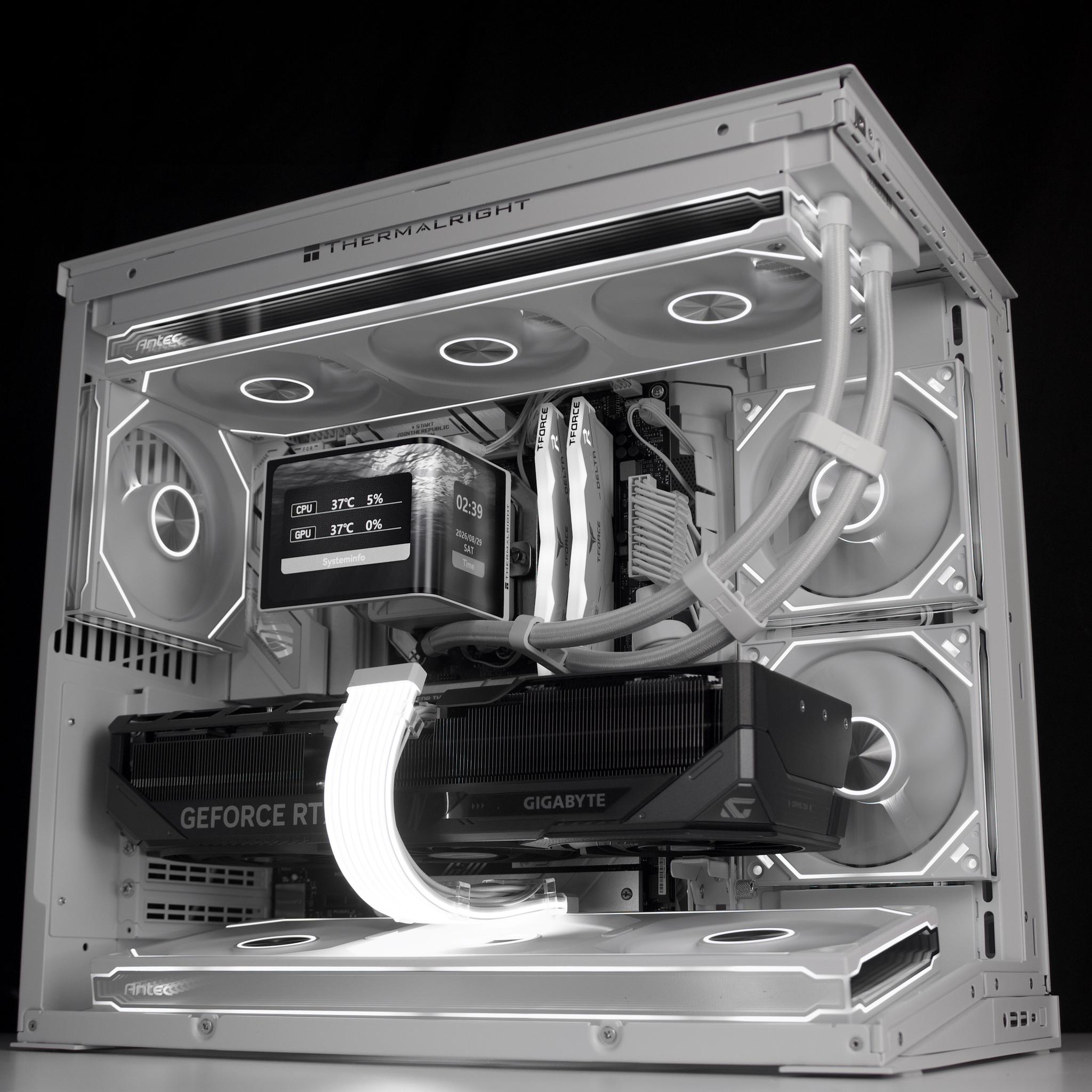 🧊⚡🗡️Polaris - 4K ULTRA PC | RTX 5080 16GB, Ryzen 9 7950X3D, 32GB RAM, 2TB SSD | LCD Display🗡️⚡🧊