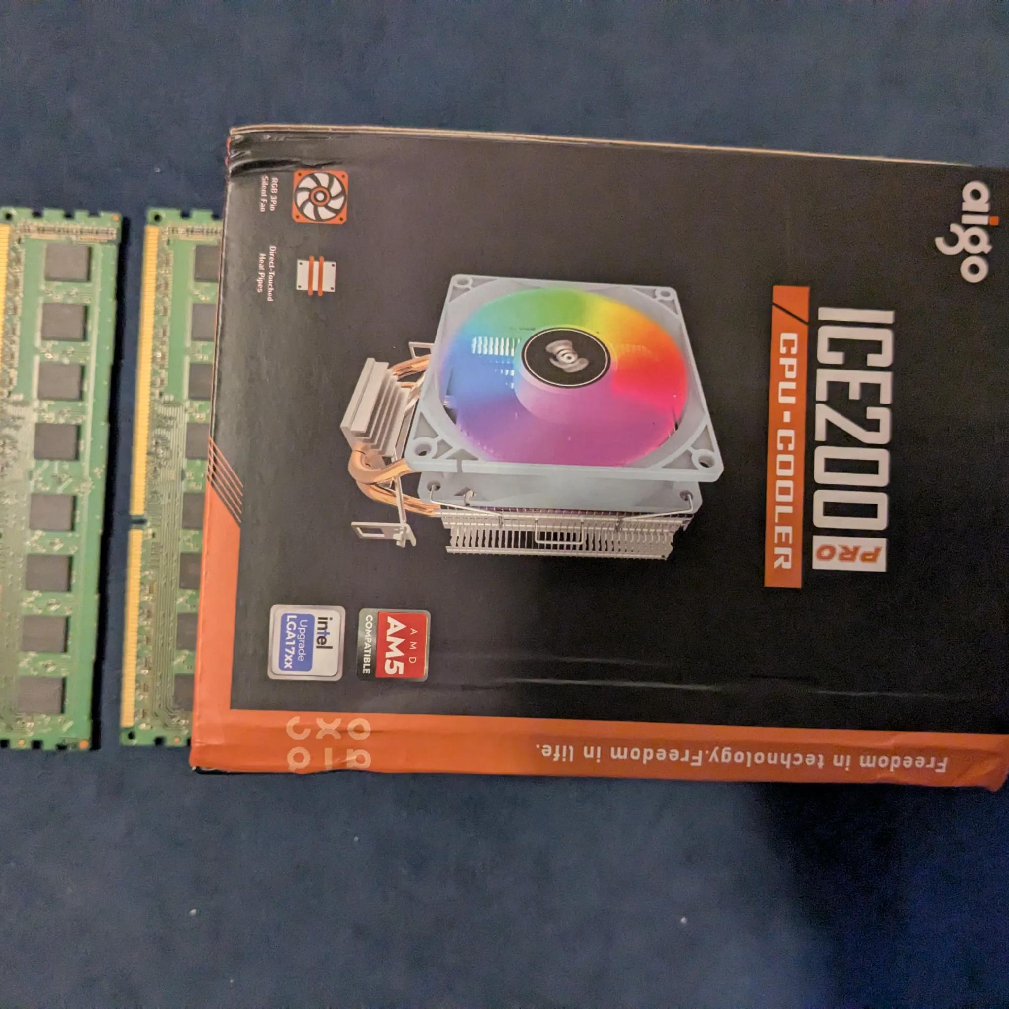 32GB ddr3 + AIGO CPU cooler