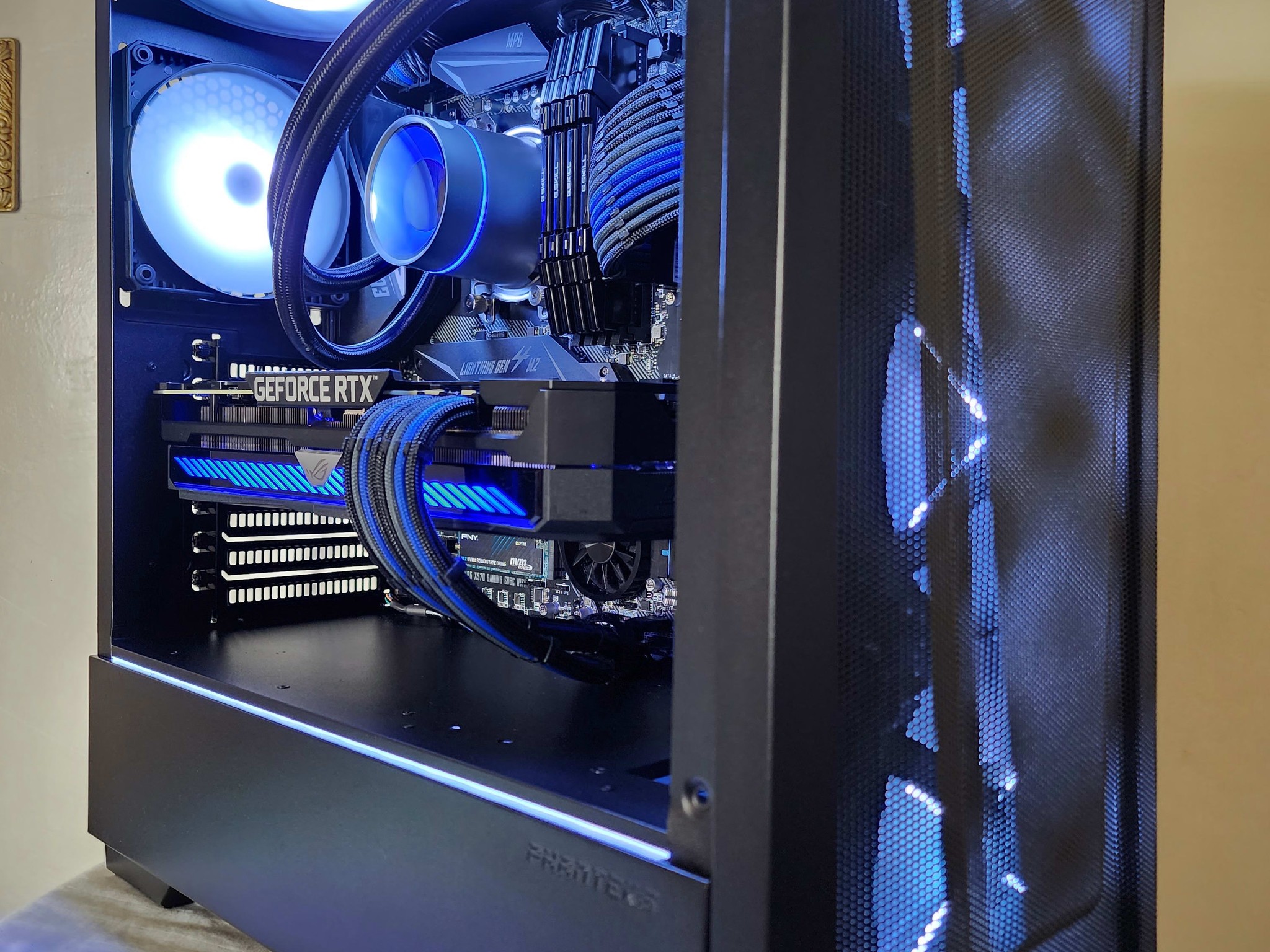 "Reactor" Gaming/Streaming PC AMD R7 5800X w/ Strix 3060Ti | 32GB RAM | 2TB Fast Storage!