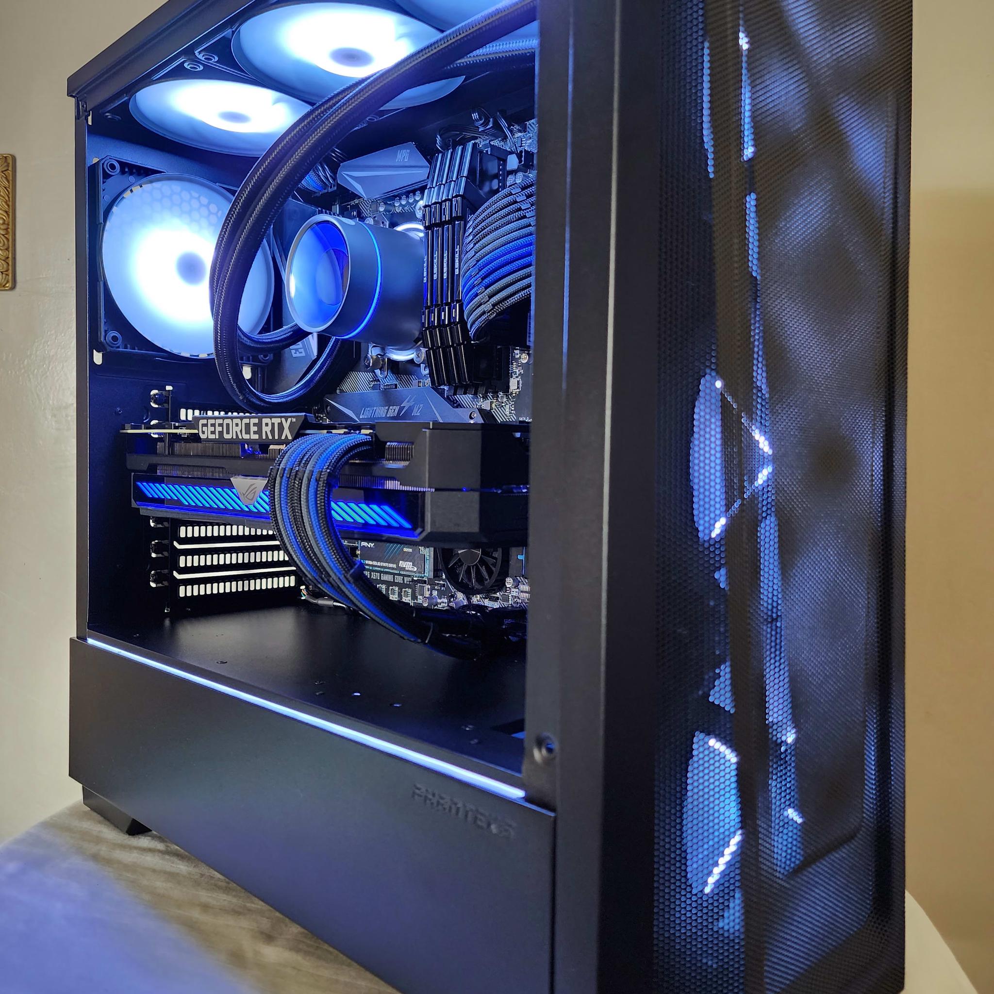"Reactor" Gaming/Streaming PC AMD R7 5800X w/ Strix 3060Ti | 32GB RAM | 2TB Fast Storage!